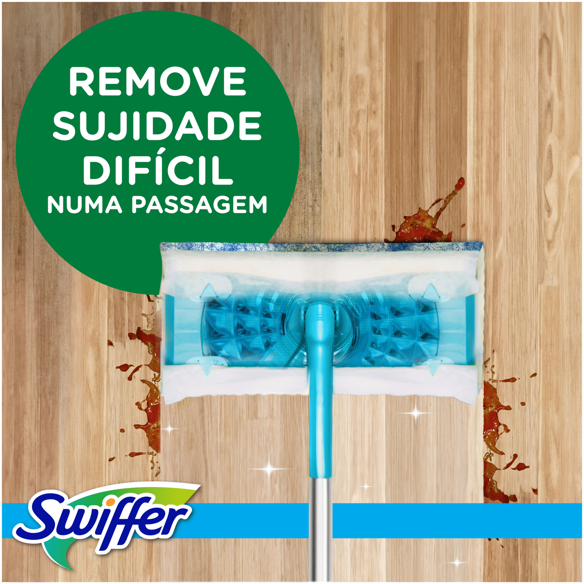 Mopa Sweeper Kit com 6 Recargas Húmidas