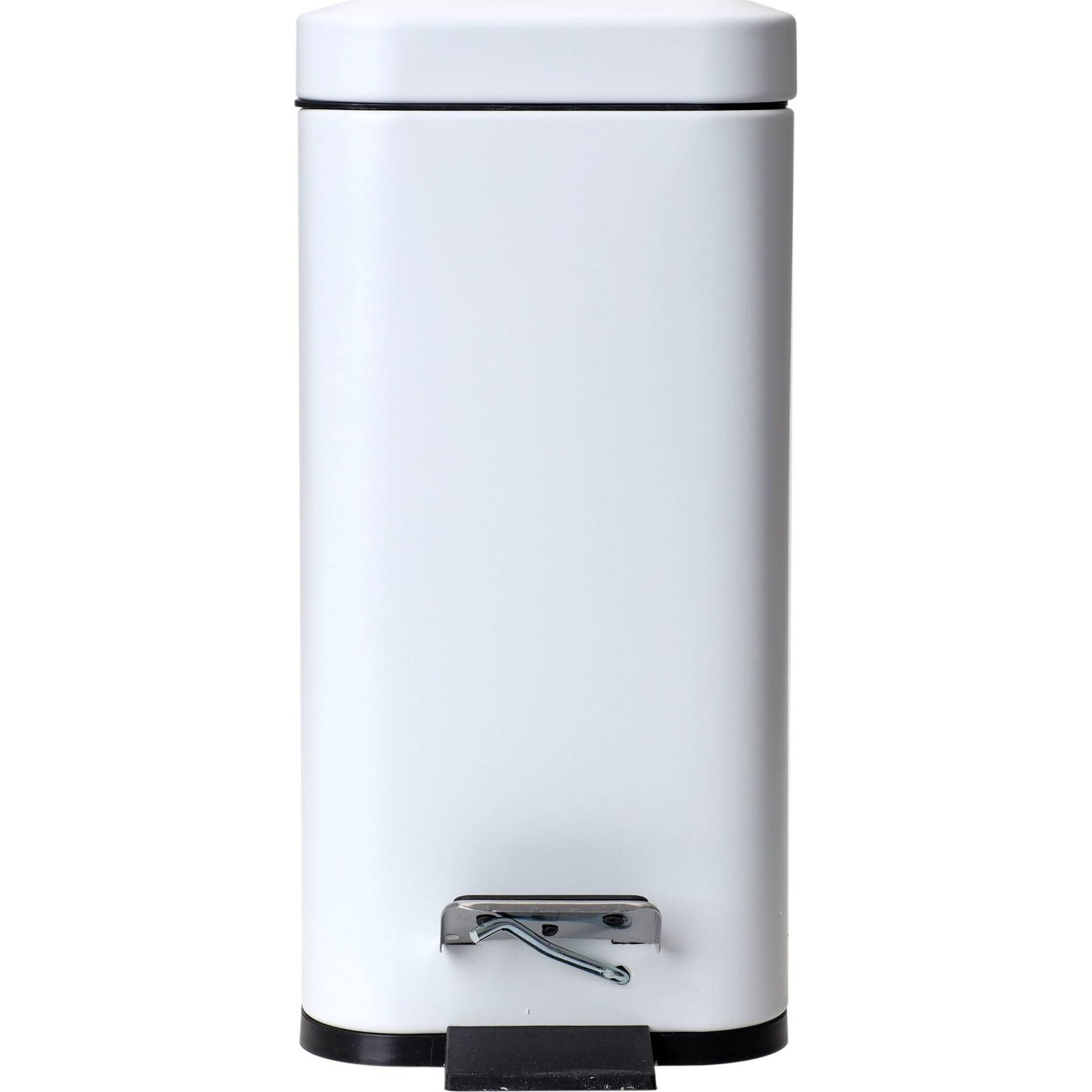 Balde WC 5l Retangular Cinza