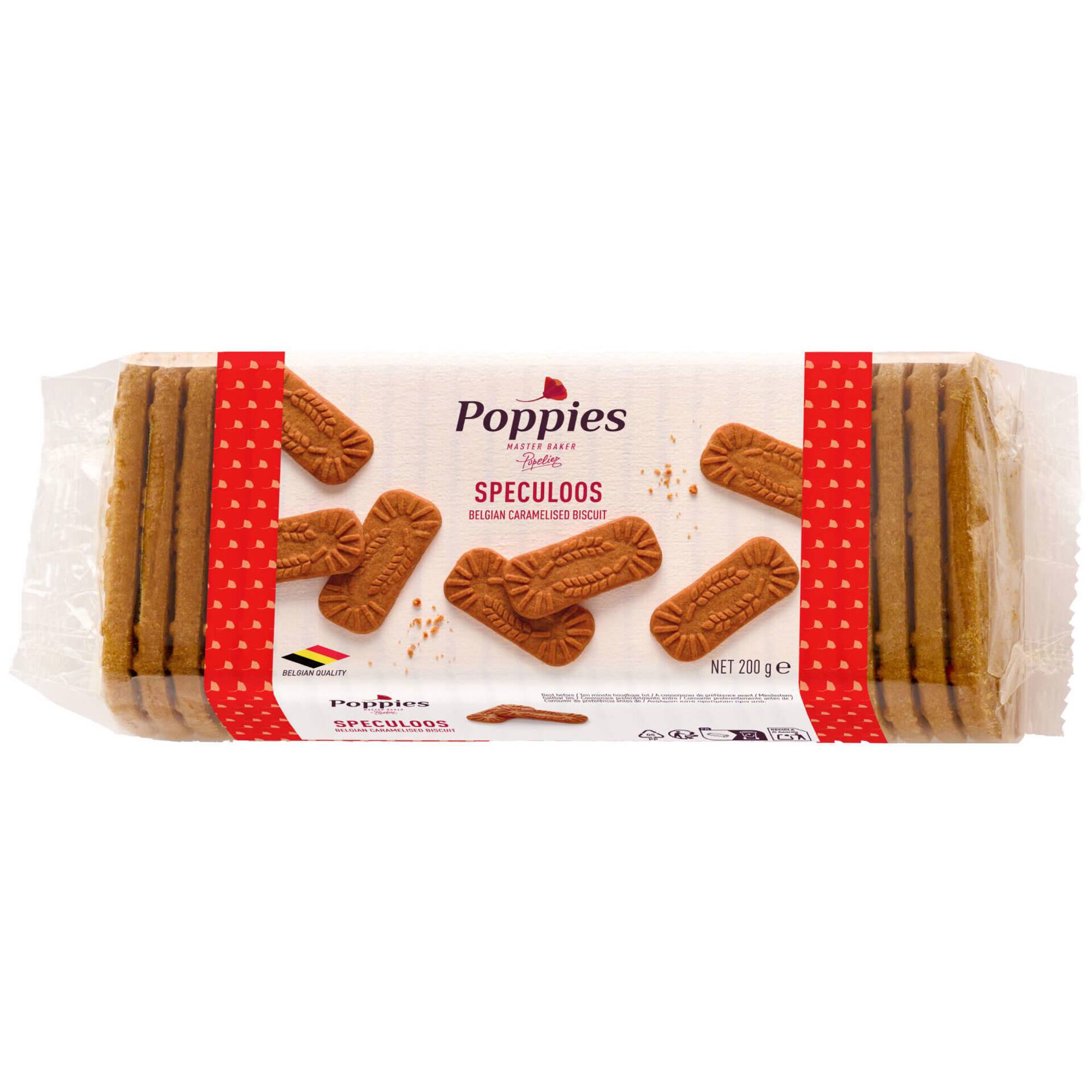 Bolachas Caramelizadas Speculoos Poppies