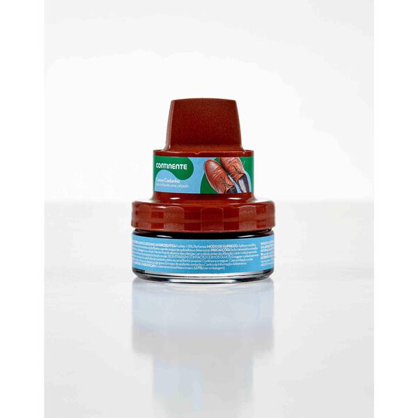 Creme com Esponja Autobrilhante Castanho Continente