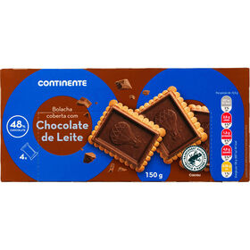 Bolachas Cobertas Chocolate de Leite Bolachas Cobertas Chocolate de Leite