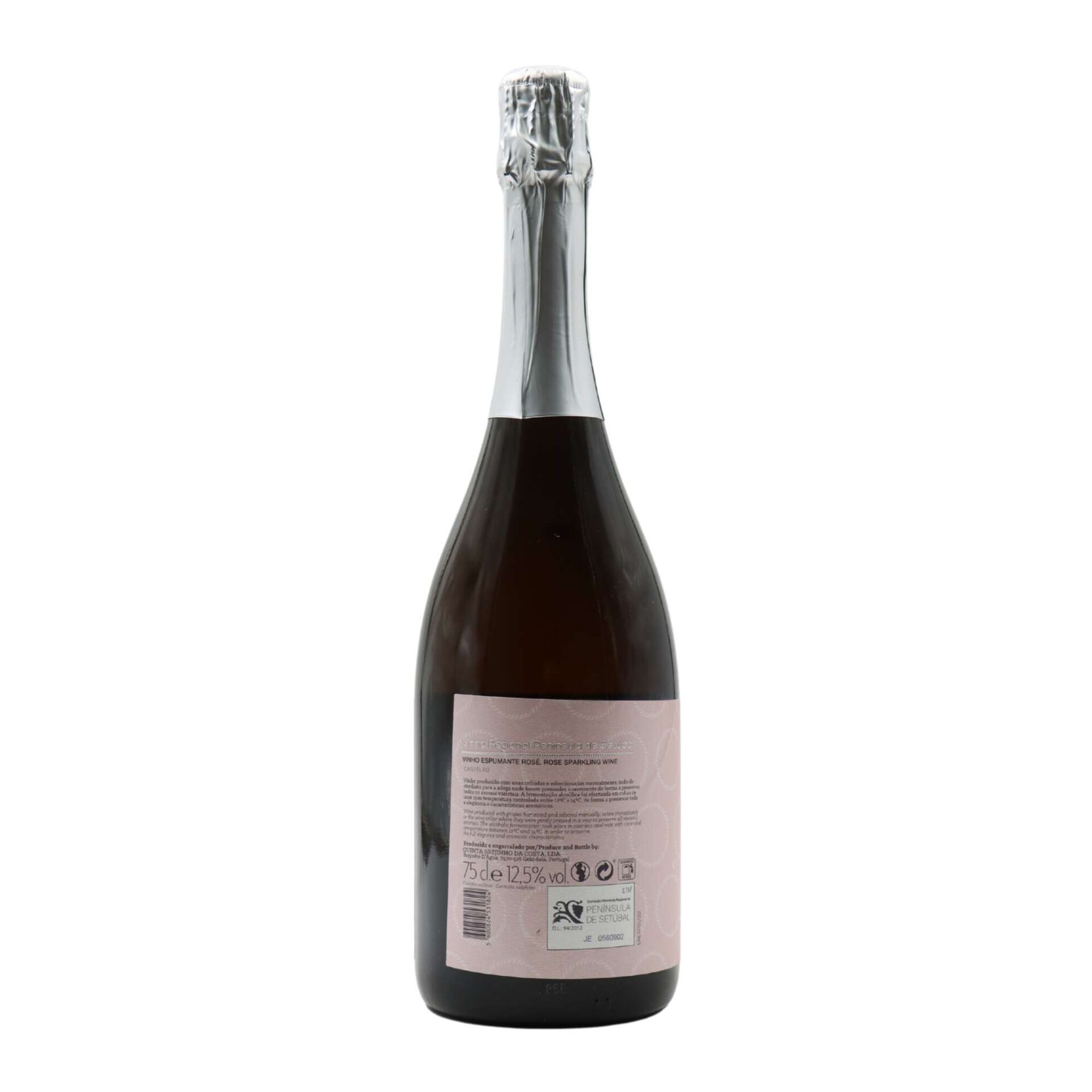 Brejinho Da Costa Ros&eacute; Extra Espumante Set&uacute;bal Bruto Ros&eacute;