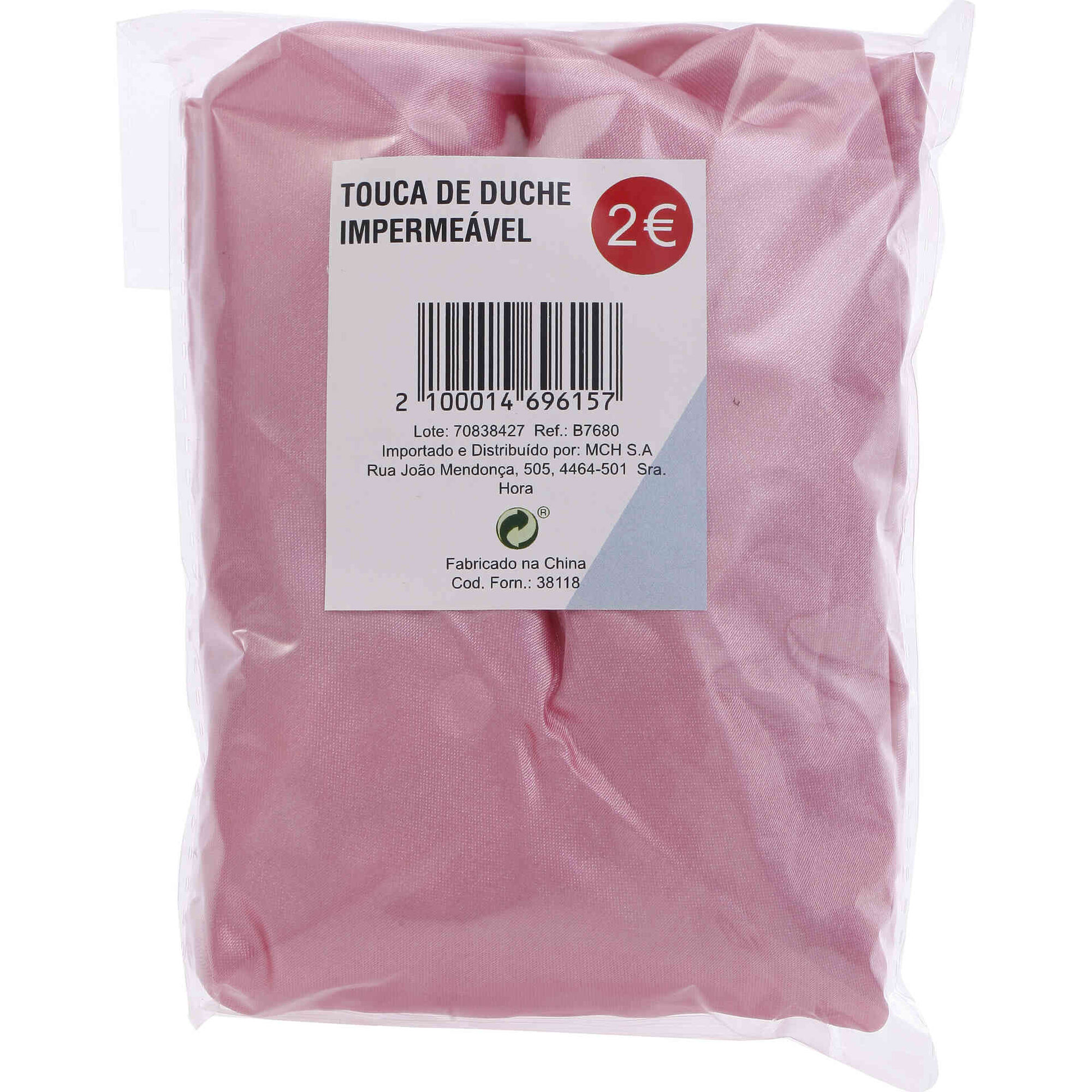 Touca de Duche Imperme&aacute;vel com 2 Camadas Bazar&atilde;o