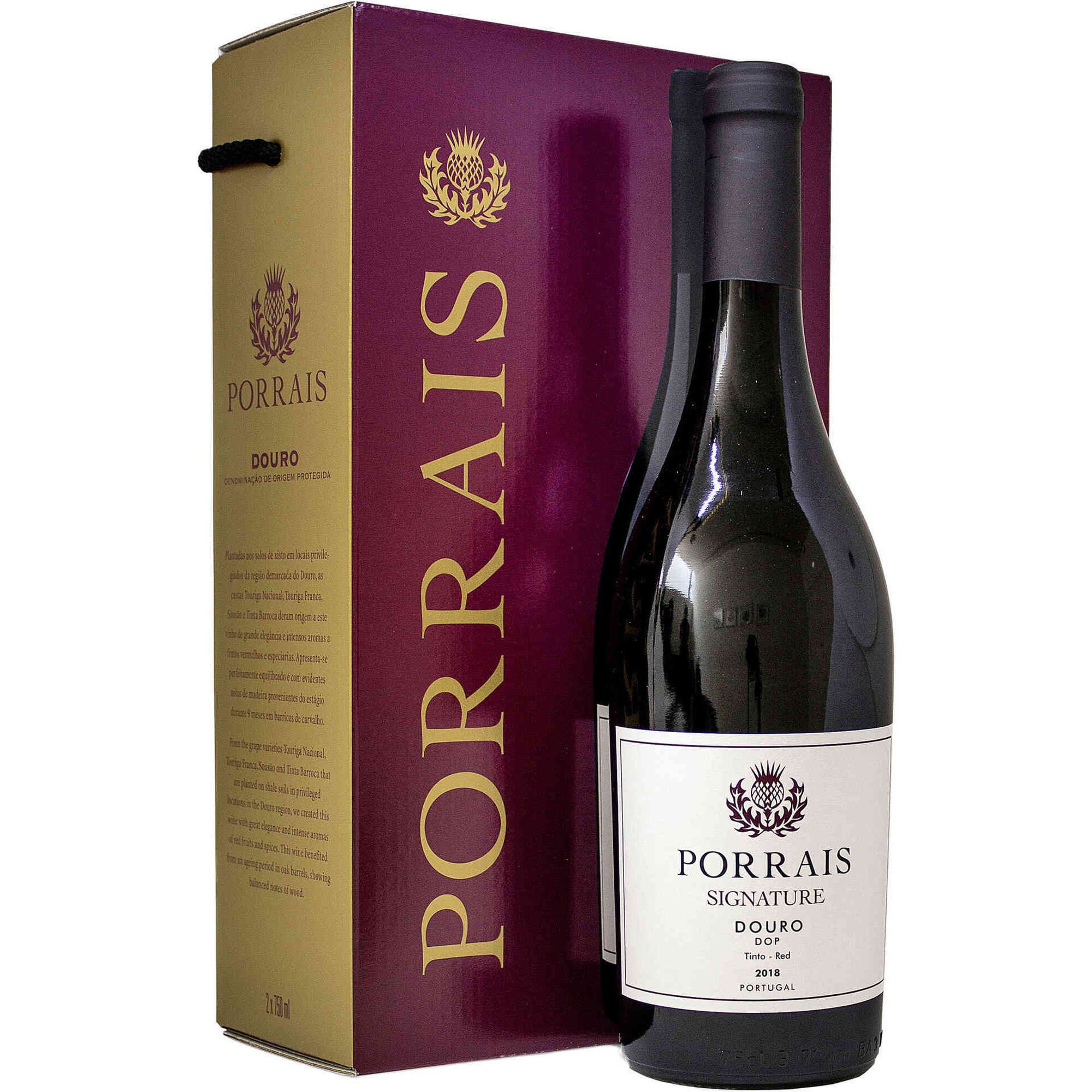 Porrais Signature Douro Vinho Tinto Conjunto