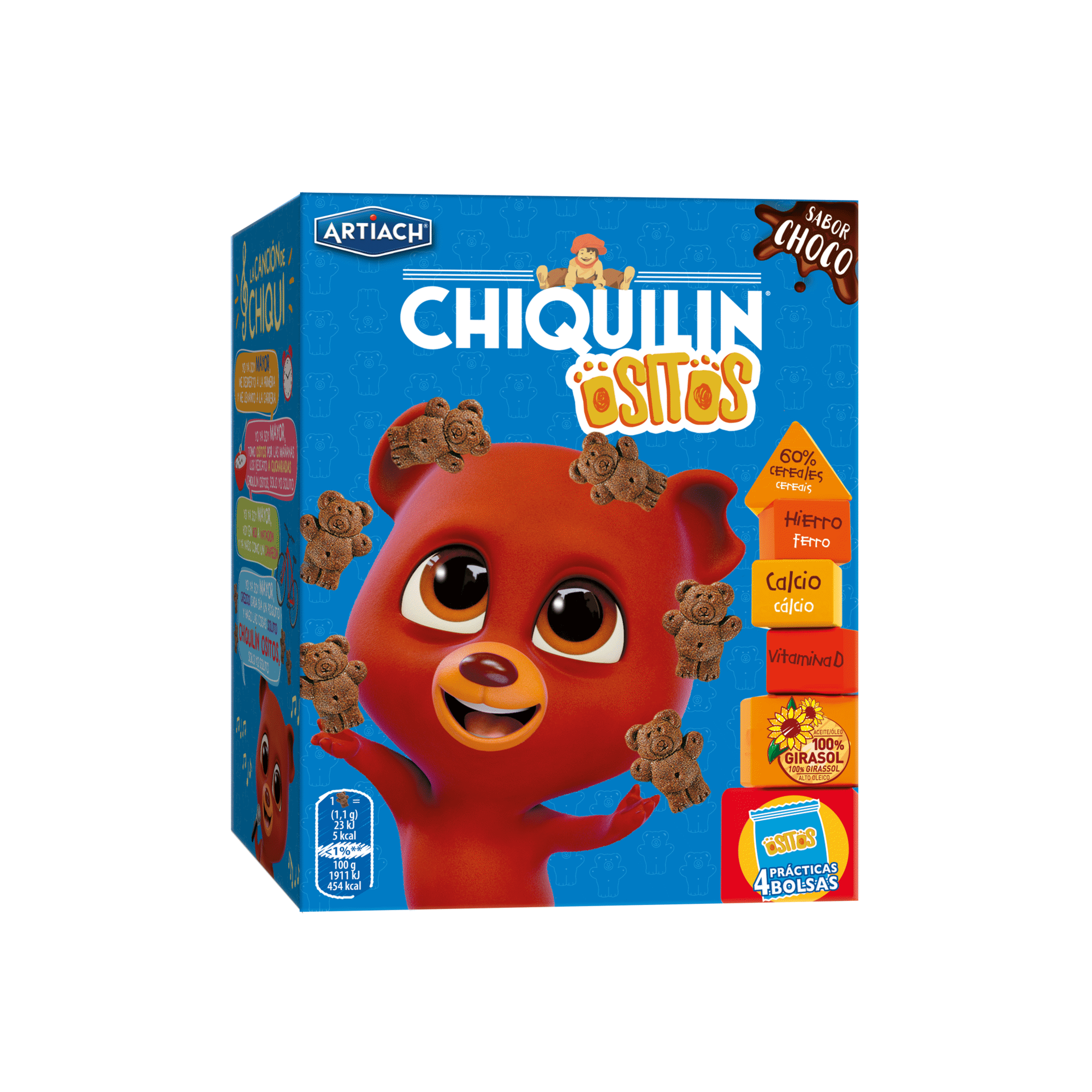 Bolachas Ositos com Chocolate