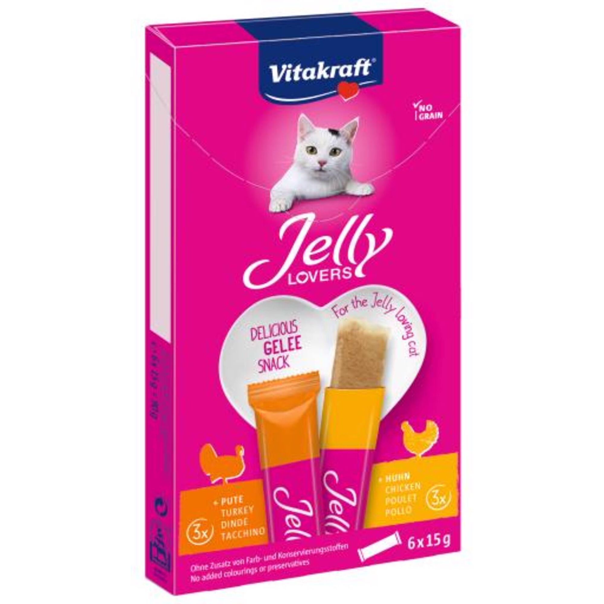 Snack para Gato Jelly Lovres Frango