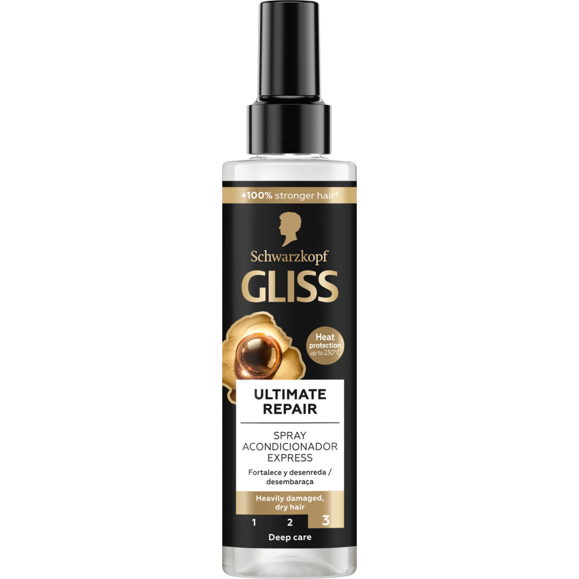 Spray Cabelo Condicionador Ultimate Repair Schwarzkopf Gliss