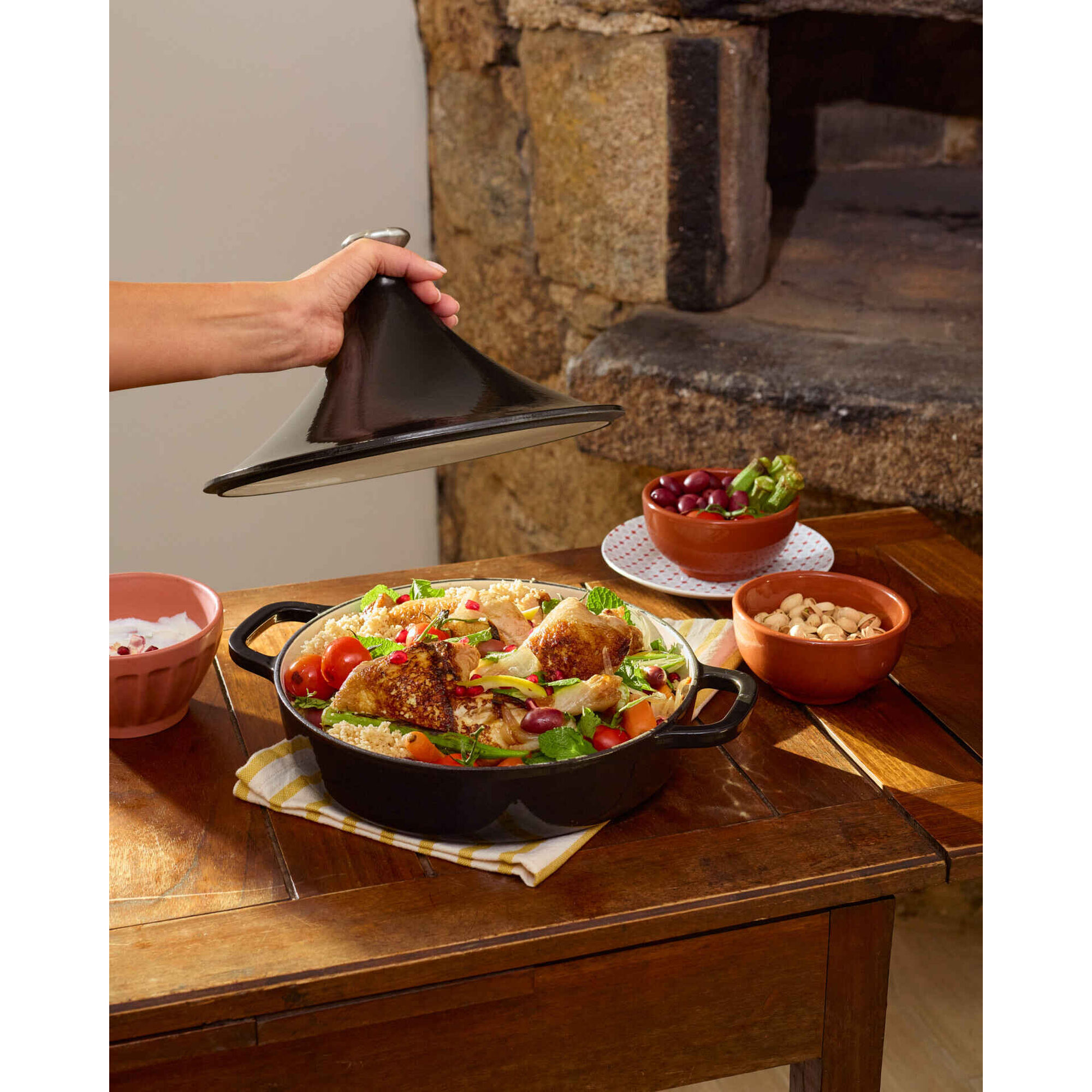 Tagine 28cm Ferro Fundido Kasa