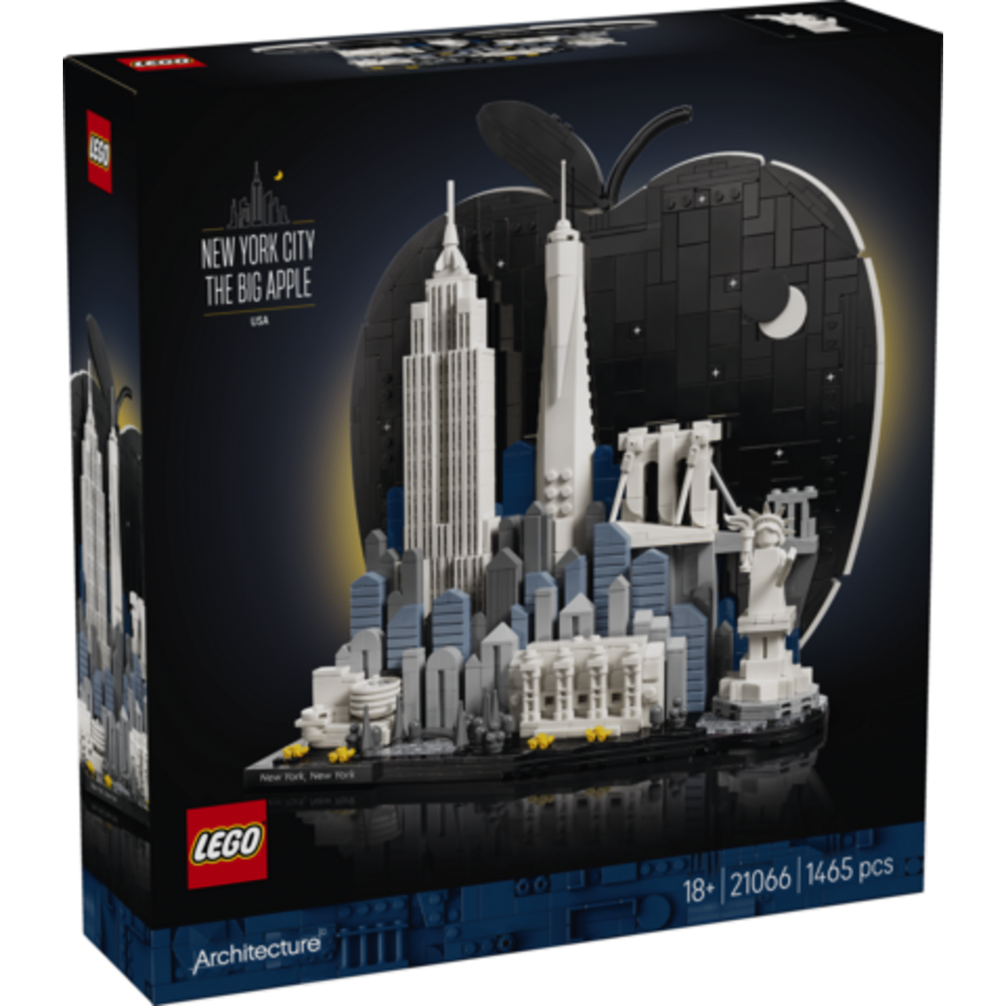 LEGO Architecture - Cidade de Nova Iorque &ndash; A Grande Ma&ccedil;&atilde; - 21066