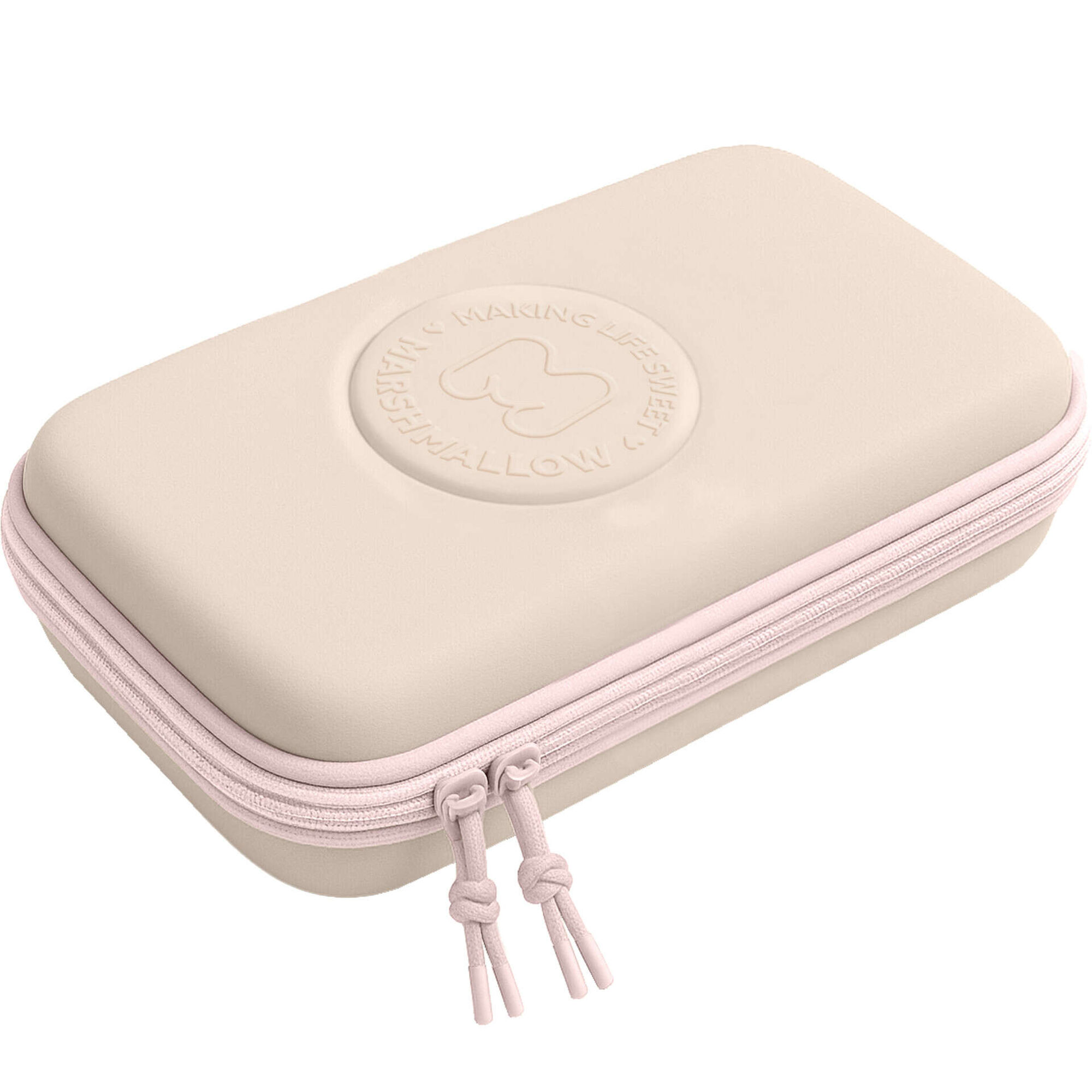Necessaire de Beleza Bege Marshmallow