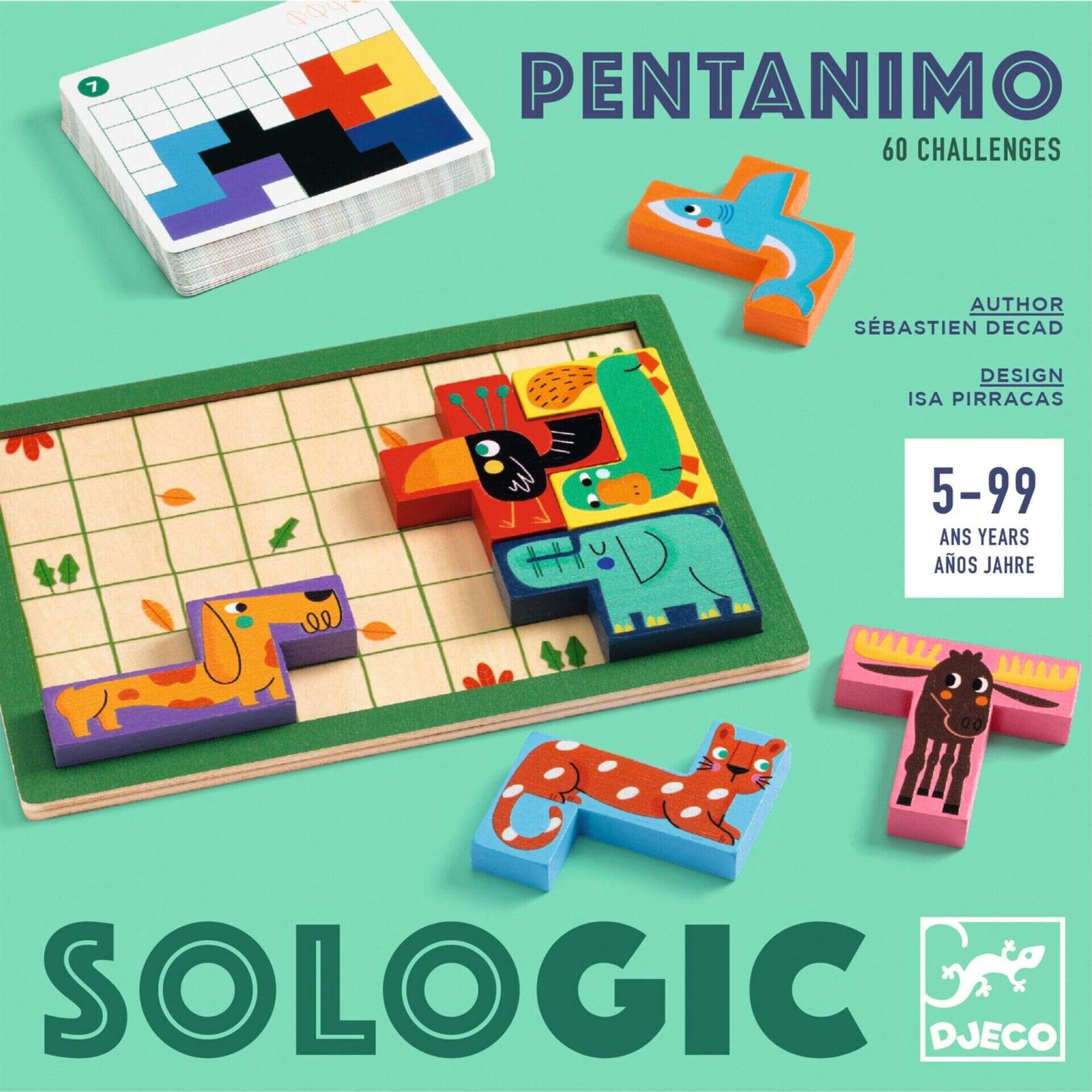 Djeco - Jogo Pentanimo Sologic