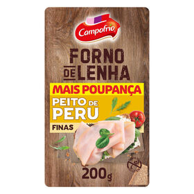 Fiambre de Peito de Peru Forno de Lenha Fatias Finas Fiambre de Peito de Peru Forno de Lenha Fatias Finas