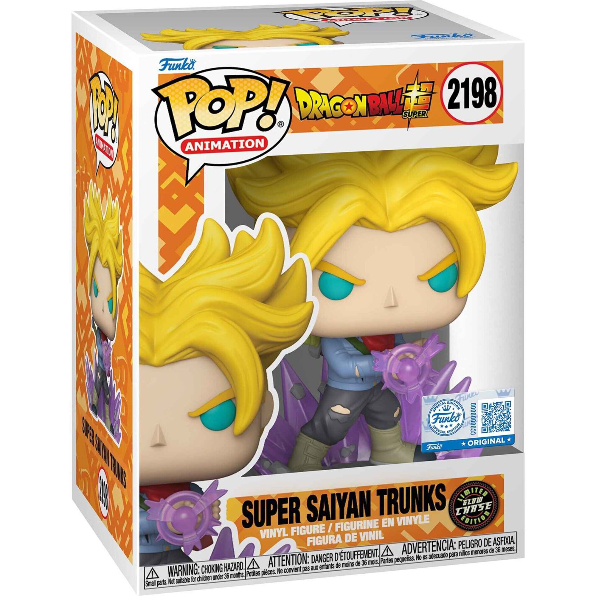 Funko - Figura Dragon Ball - Super Saiyan Trunks