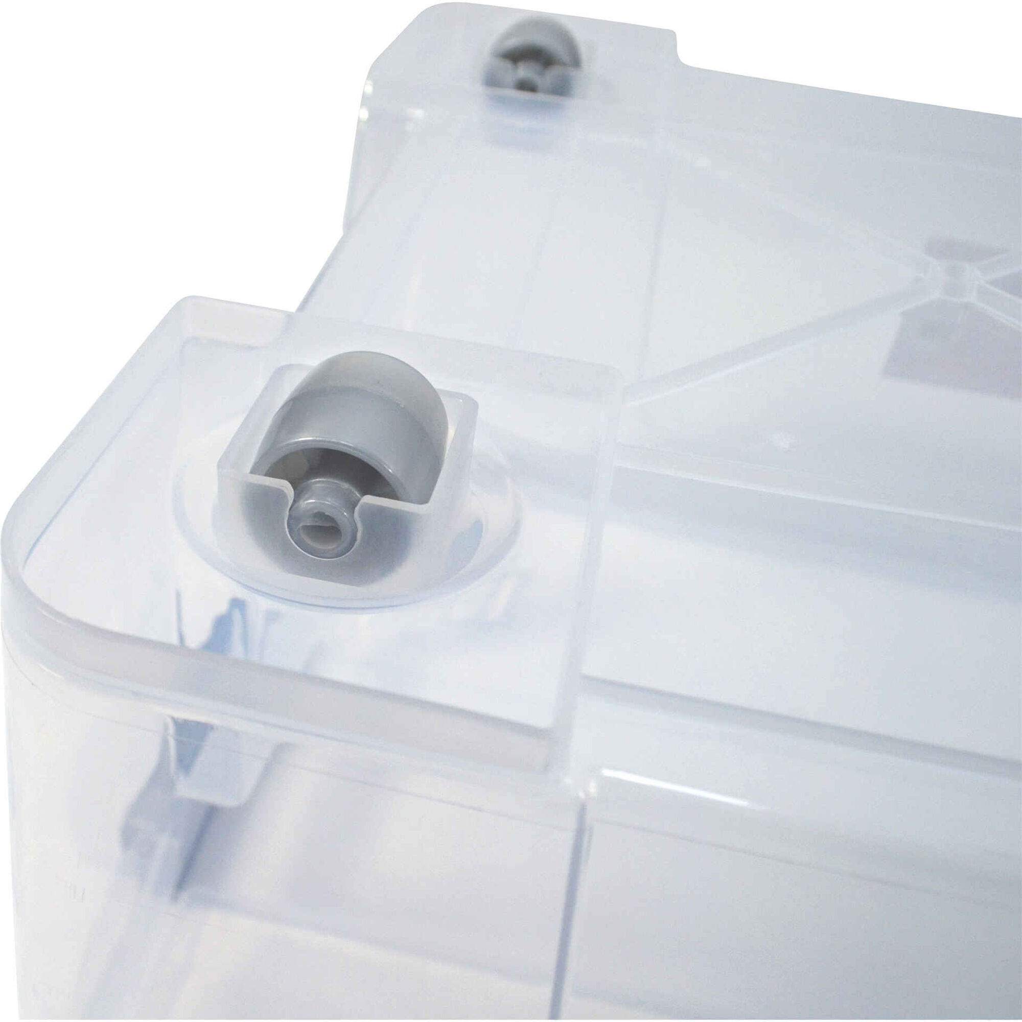 Conjunto de Caixas de Arruma&ccedil;&atilde;o com Tampa 20L Transparente Mylux