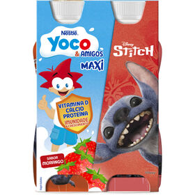 Iogurte L&iacute;quido Maxi Morango Infantil Yoco
