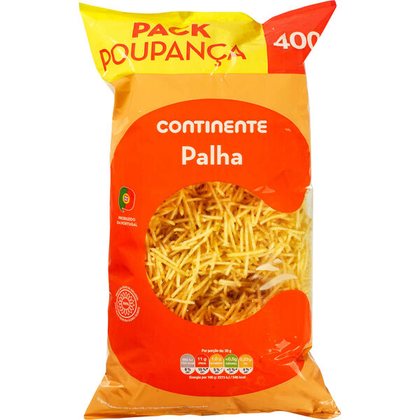 Batata Frita Palha Pack Poupança Continente