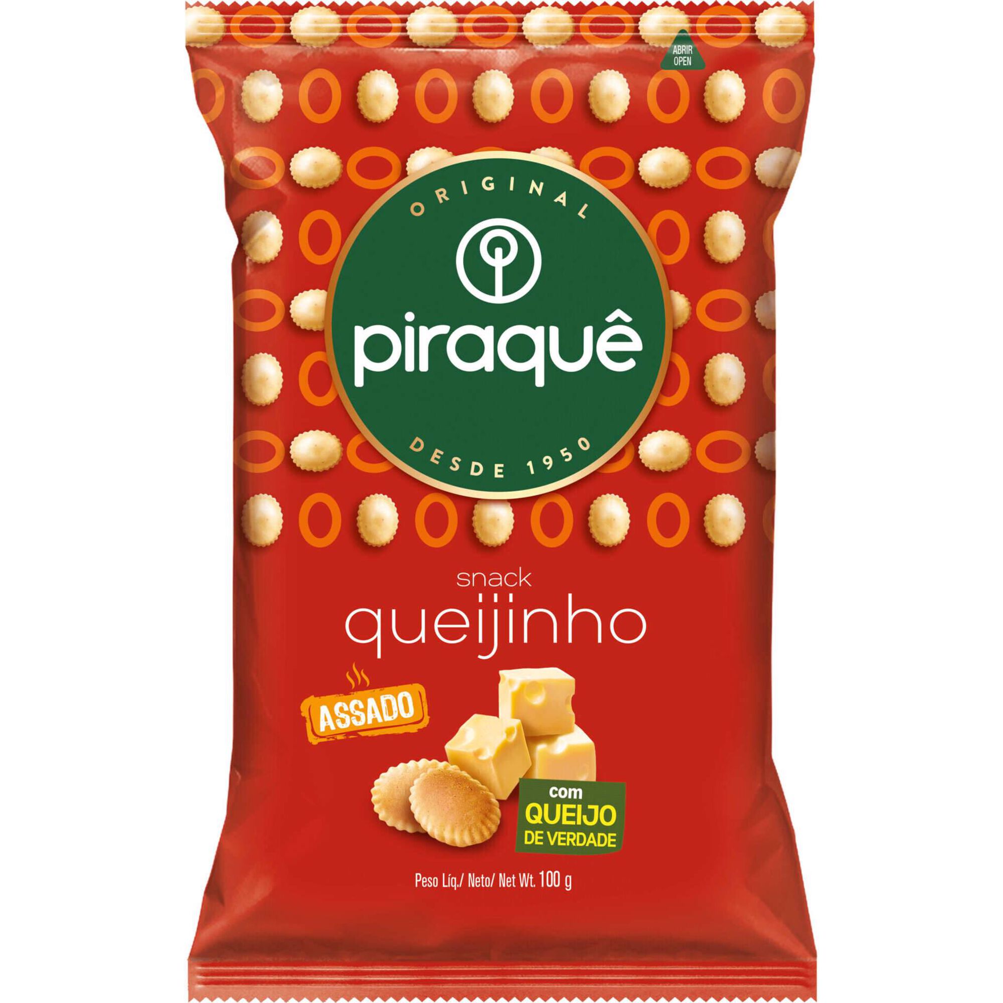 Biscoito Salgadinho Queijinho Piraq