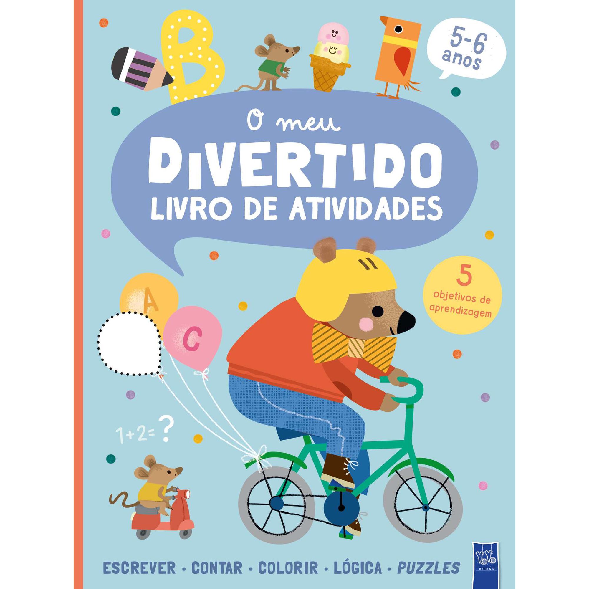 O Meu Divertido Livro de Atividades - Barco 5-6 Anos