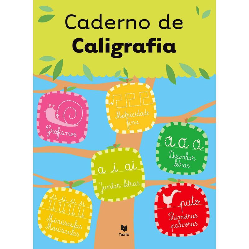 Caderno de Caligrafia - 1.º ao 4.º Ano de Texto Editora