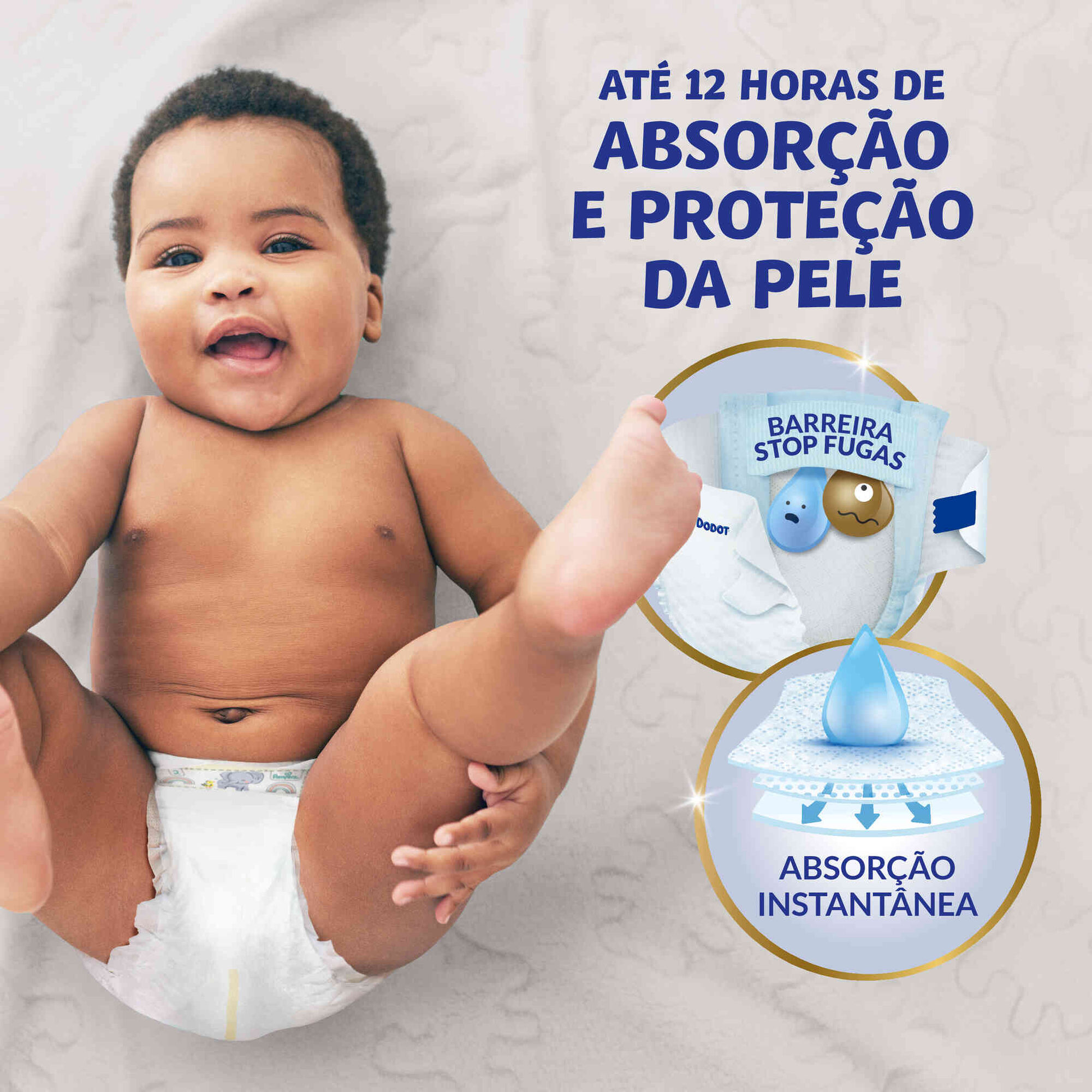 Fraldas Sensitive < 3kg T0