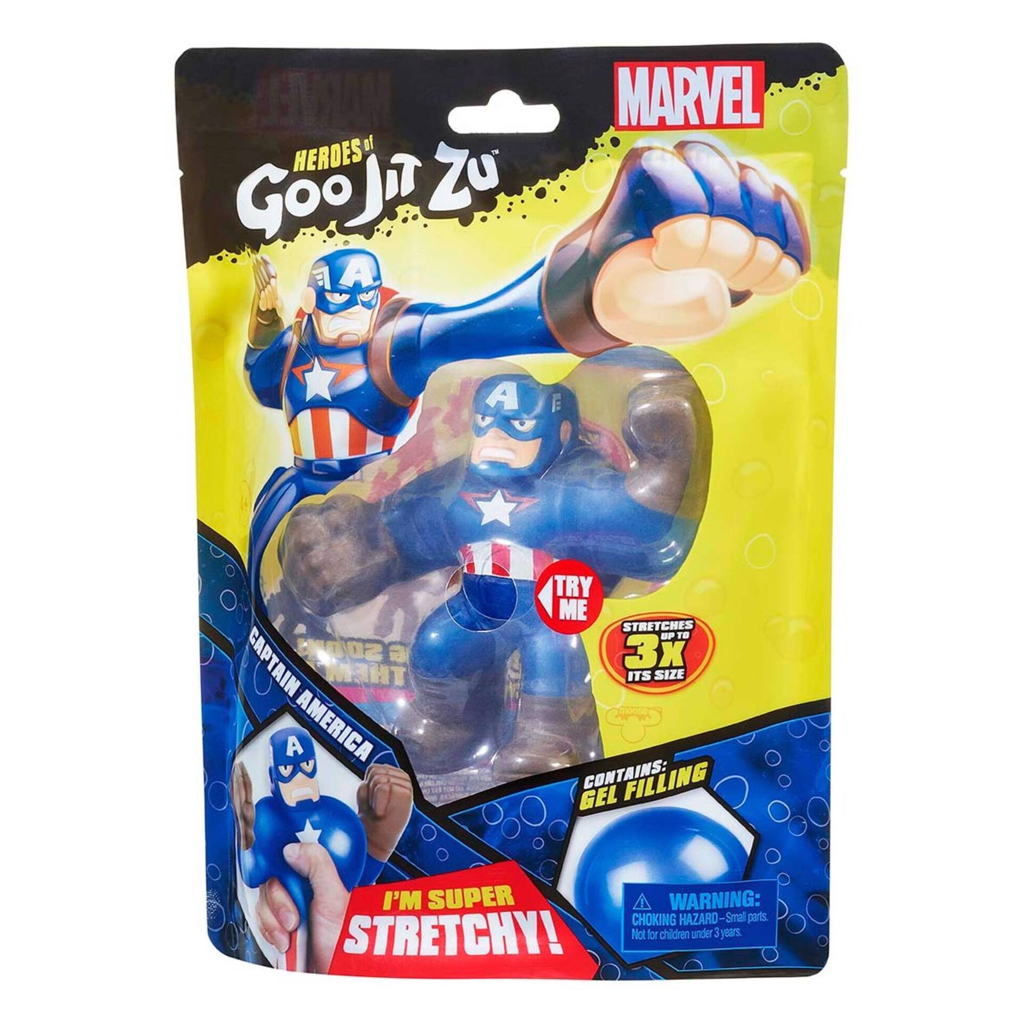 Figuras Goo Jit Zu Marvel (vários modelos)