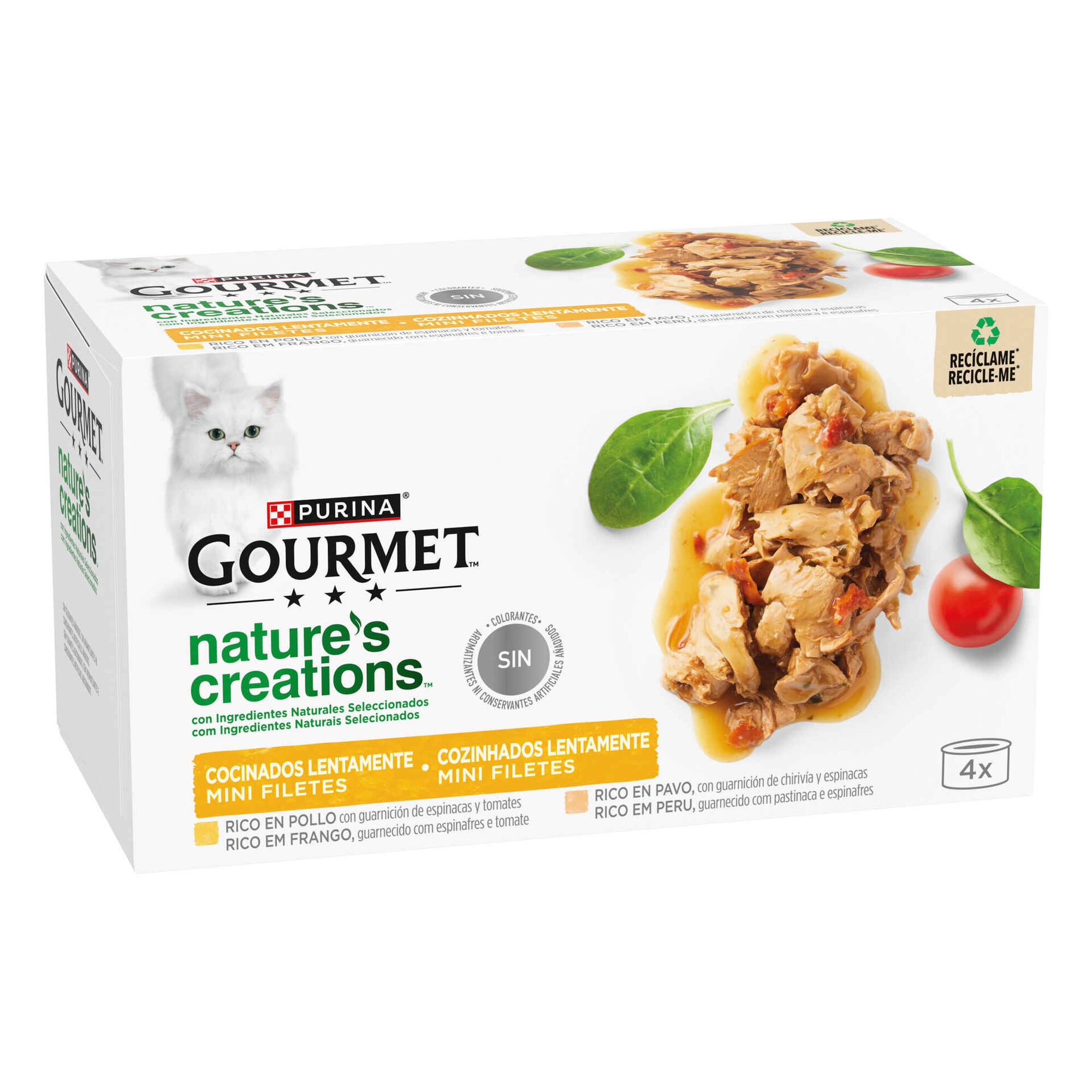 Comida Húmida para Gato Adulto Frango Lata