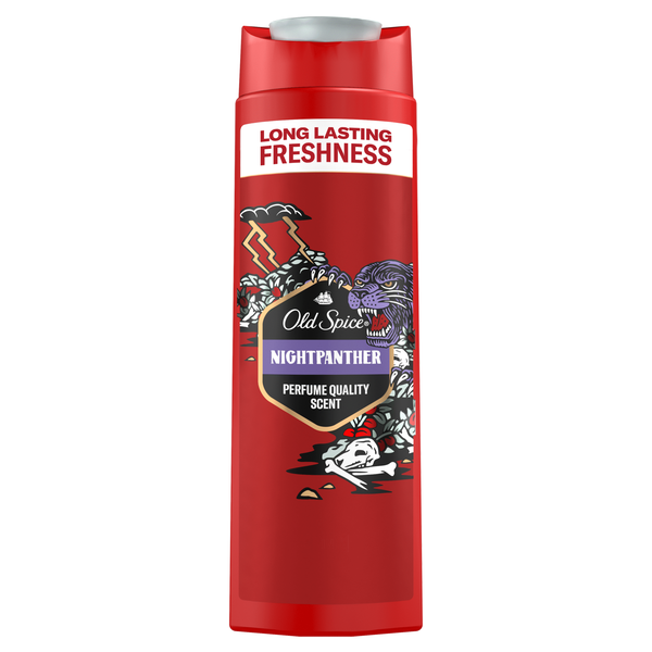 Gel de Banho 3 em 1 Nightpanther Old Spice