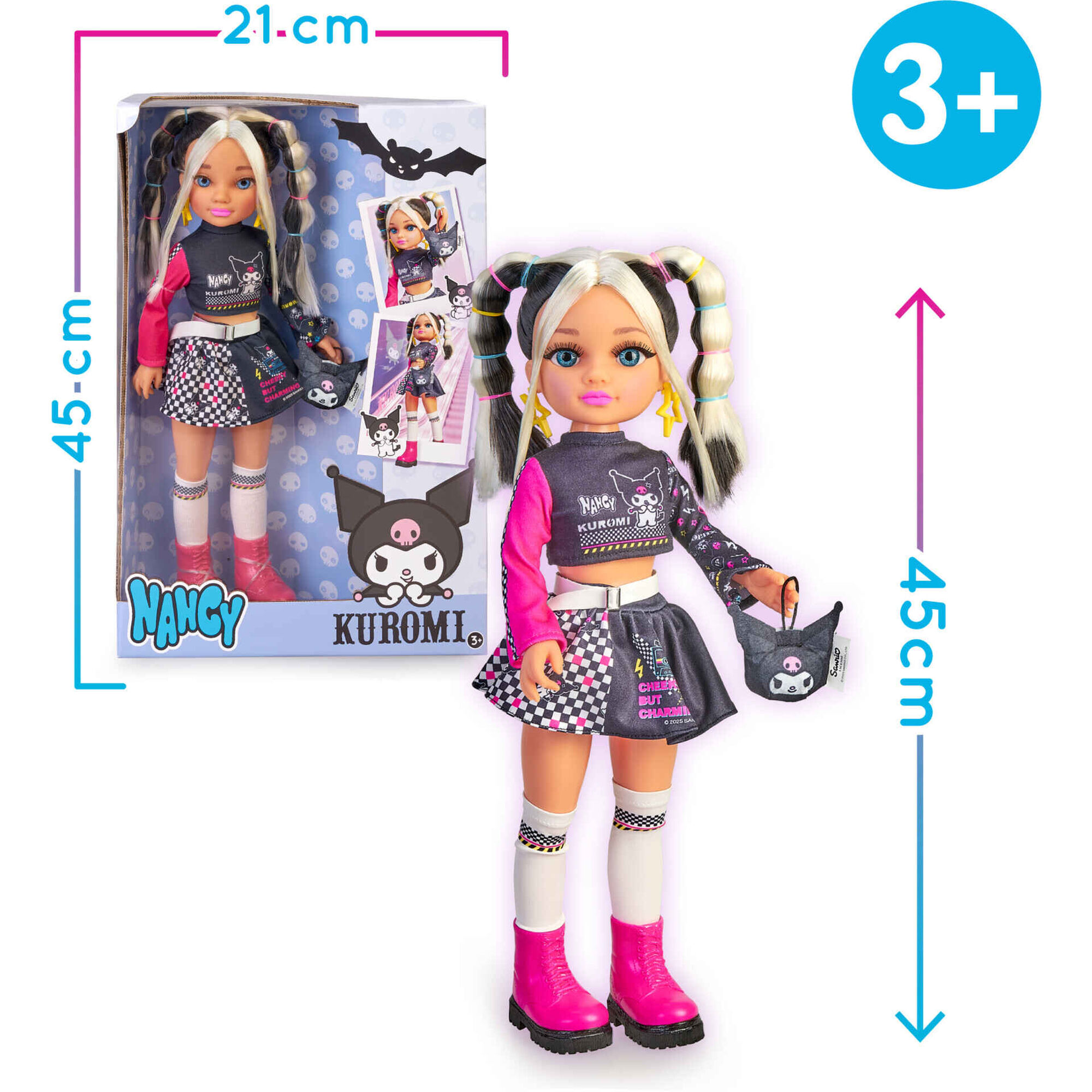 Boneca Nancy Fashion Kuromi