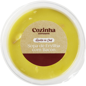 Sopa de Ervilha e Bacon Cozinha Continente