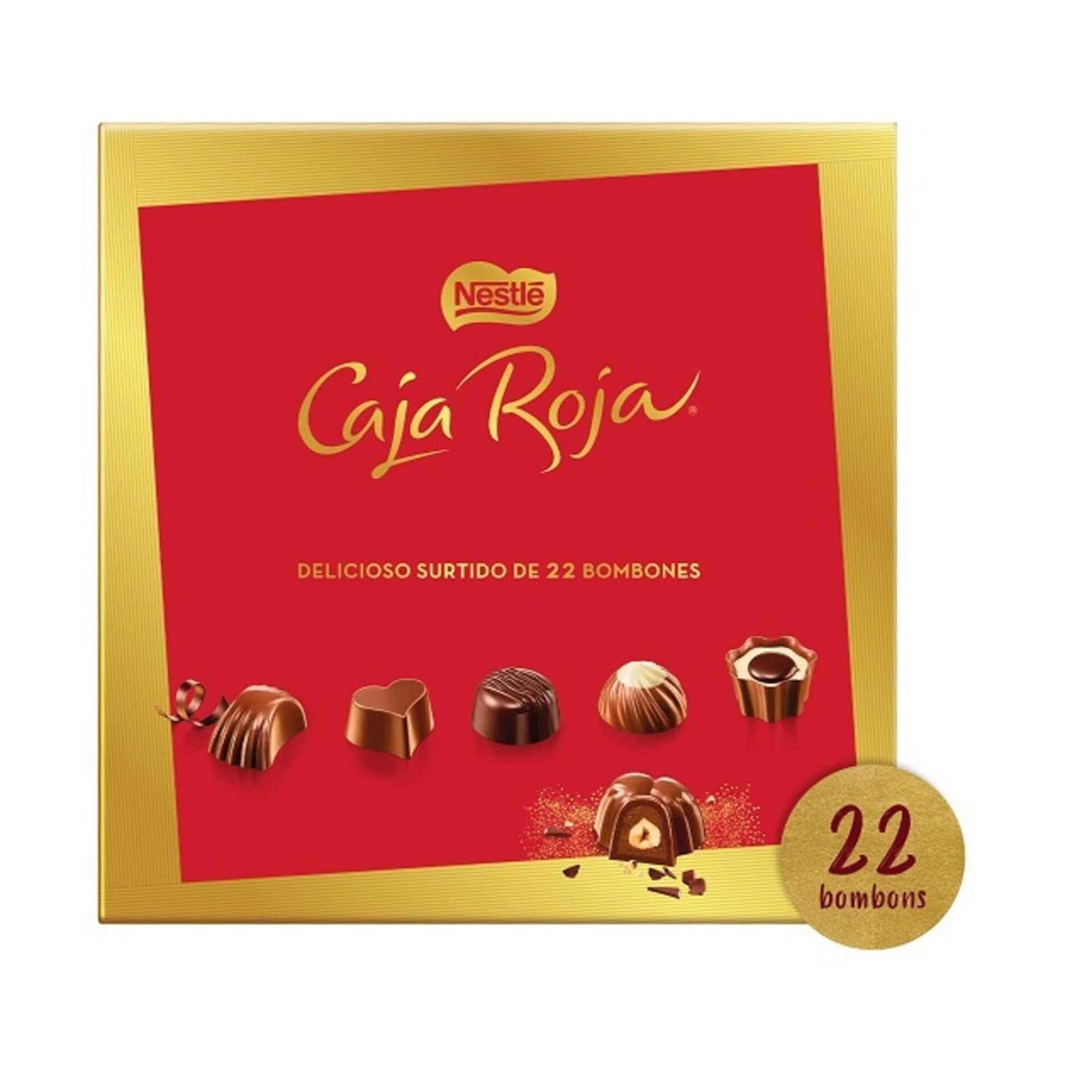 Bombons de Chocolate Caja Roja Bombons de Chocolate Caja Roja