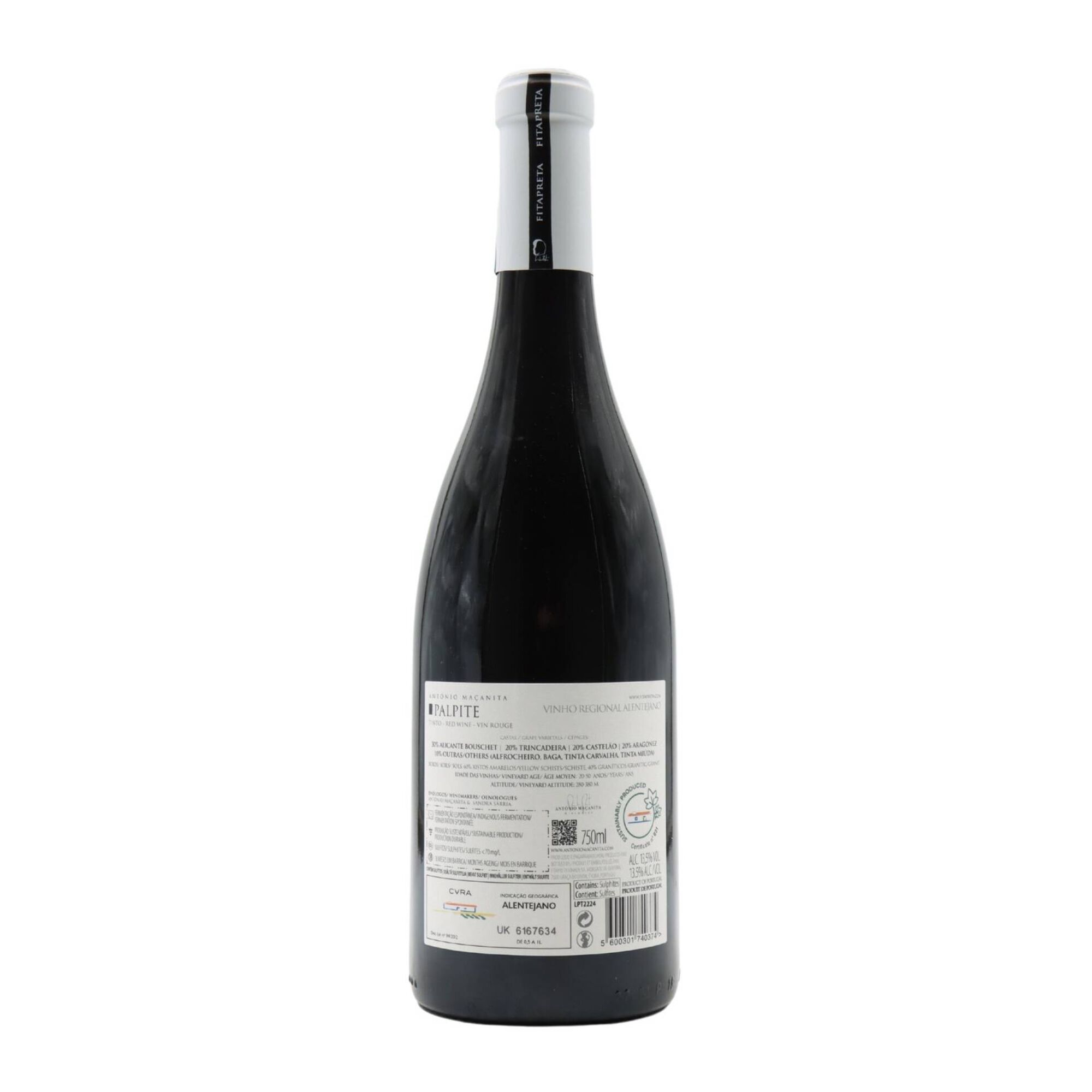 Fita Preta Palpite Alentejano Vinho Tinto