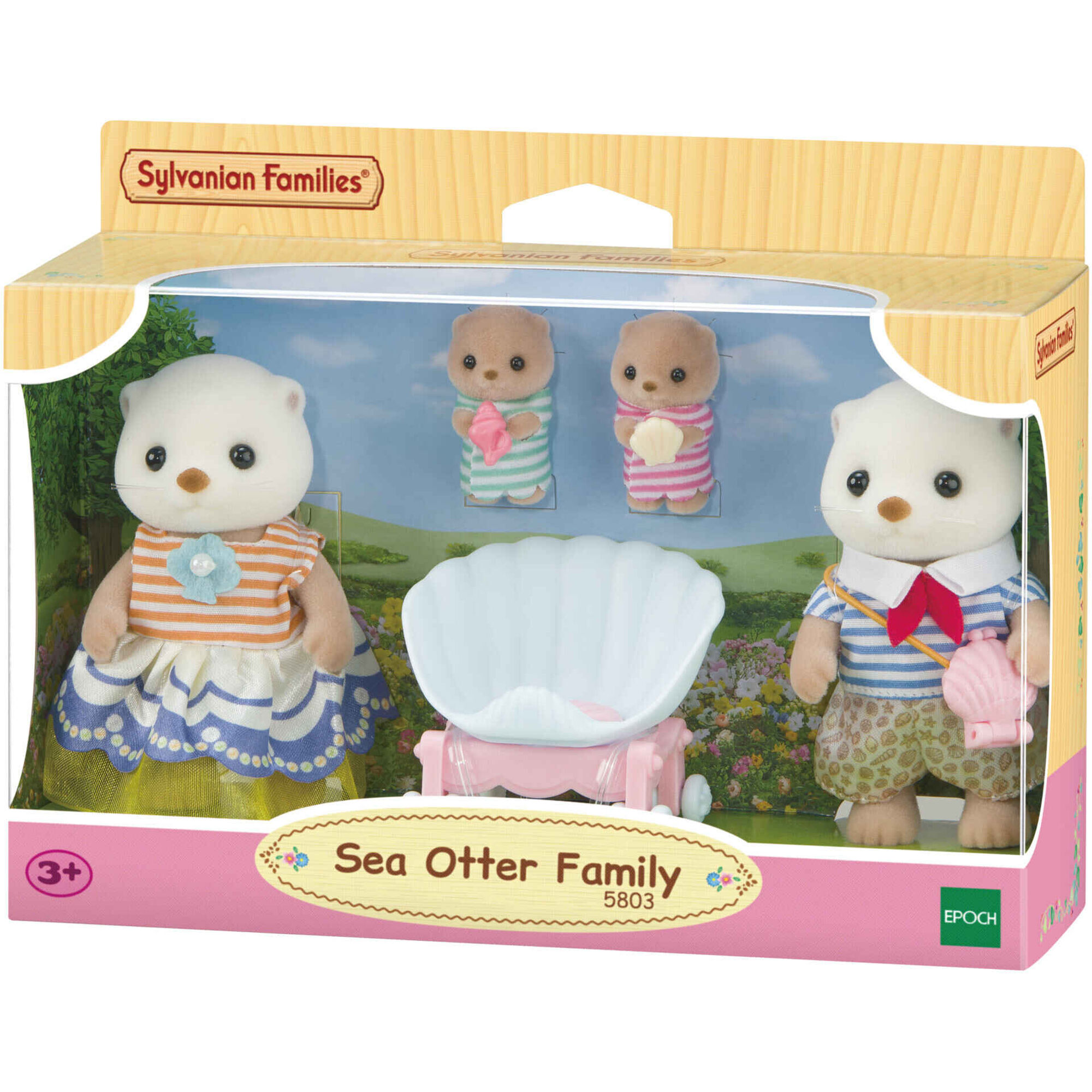 Sylvanian Families - Pack Figuras Fam&iacute;lia Lontra Marinha