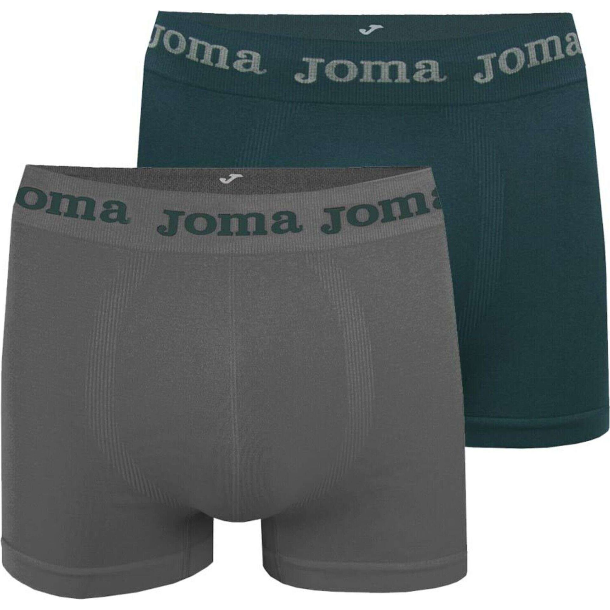 Boxers Homem Poliamida Cinza e Verde Boxers Homem Poliamida Cinza e Verde
