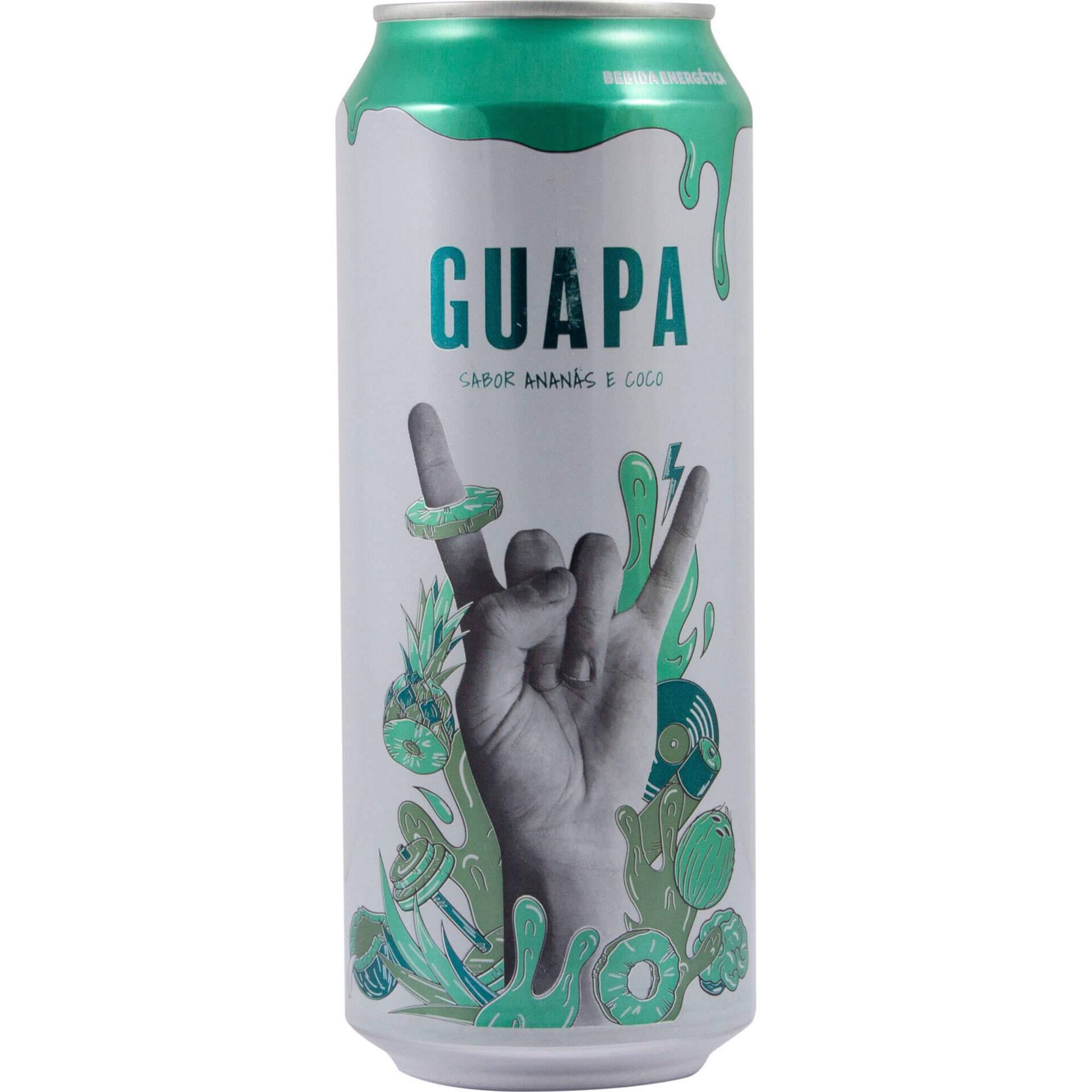 Bebida Energ&eacute;tica em Lata Coco e Anan&aacute;s Guapa