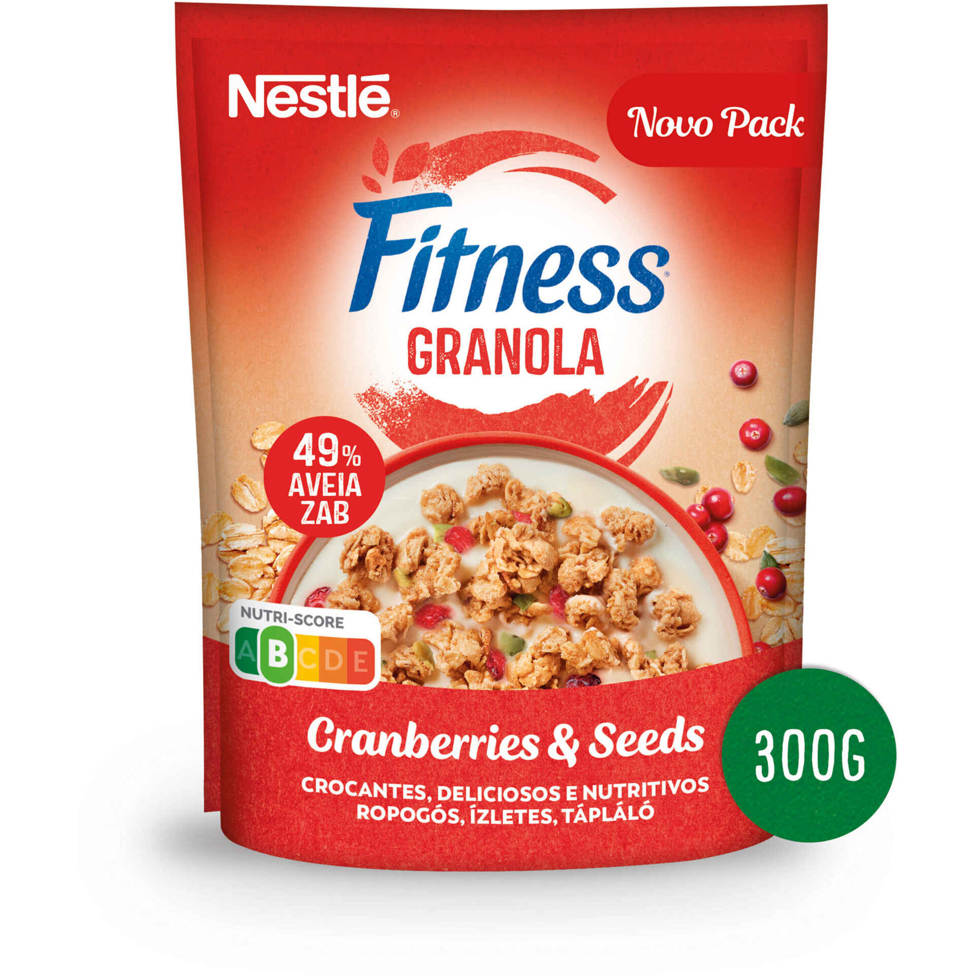 Granola Arandos e Sementes de Abóbora