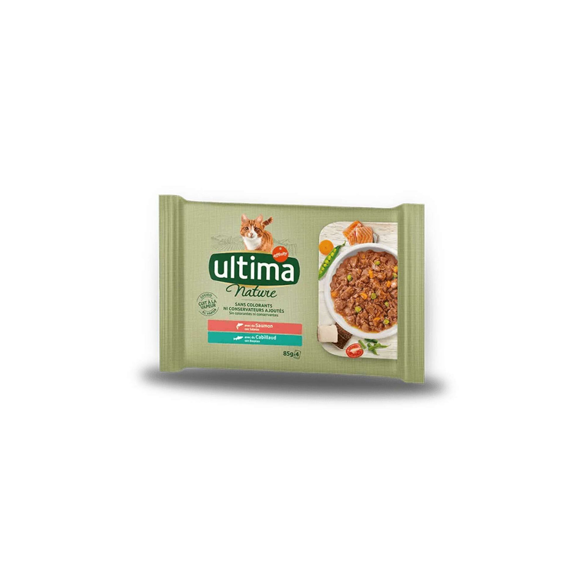 Comida Húmida para Gato Salmão e Truta Saquetas