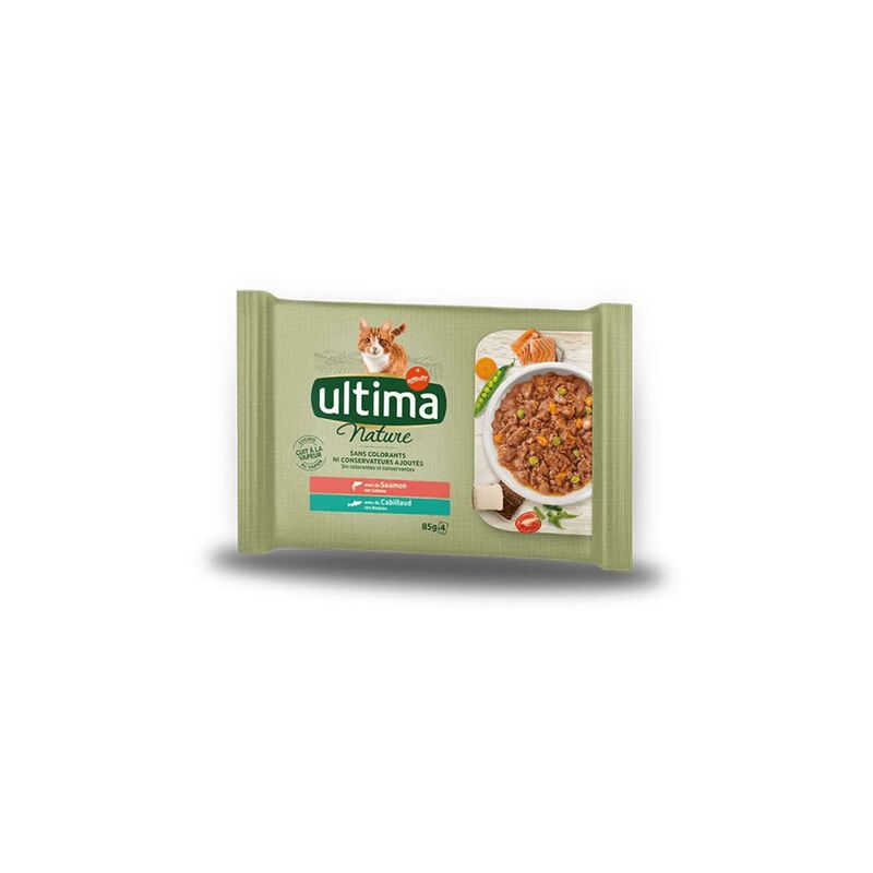 Comida Húmida para Gato Salmão e Truta Saquetas Affinity Ultima Nature