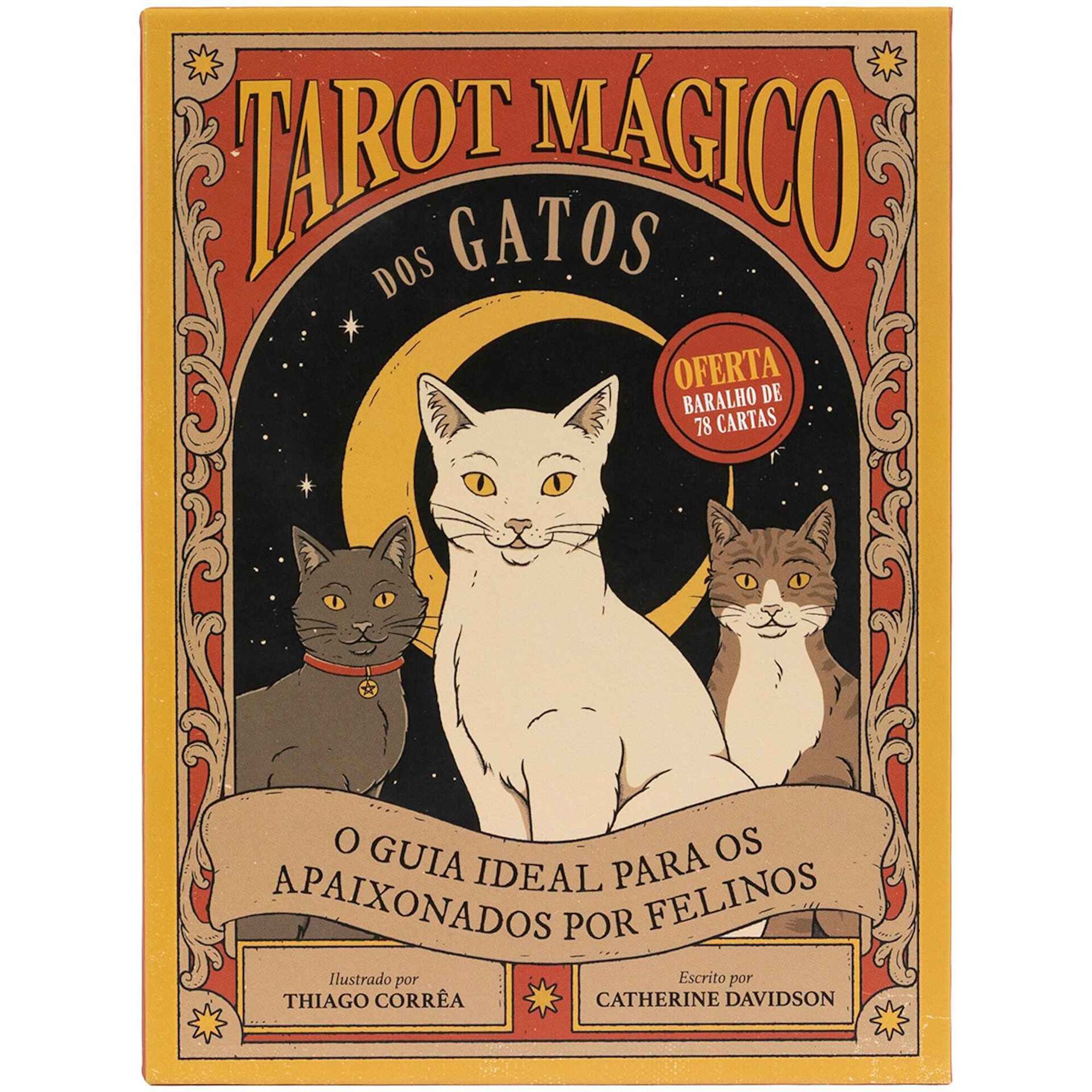 Tarot M&aacute;gico dos Gatos de Catherine Davidson