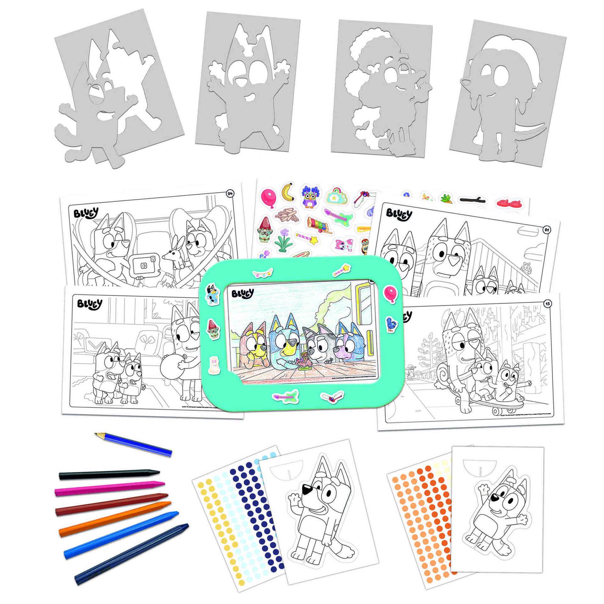 Conjunto Criativo de Atividades Bluey