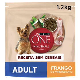 Ra&ccedil;&atilde;o para C&atilde;o Adulto GrainFree Purina One Mini