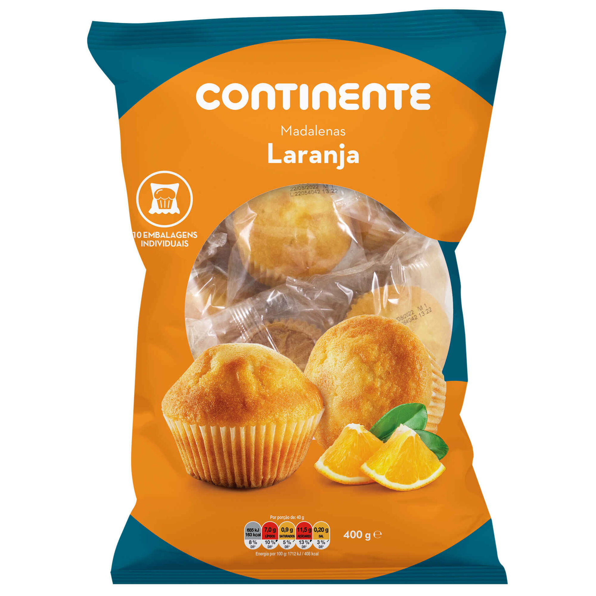 Madalenas de Laranja
