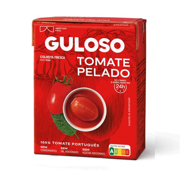 Tomate Pelado Inteiro Guloso