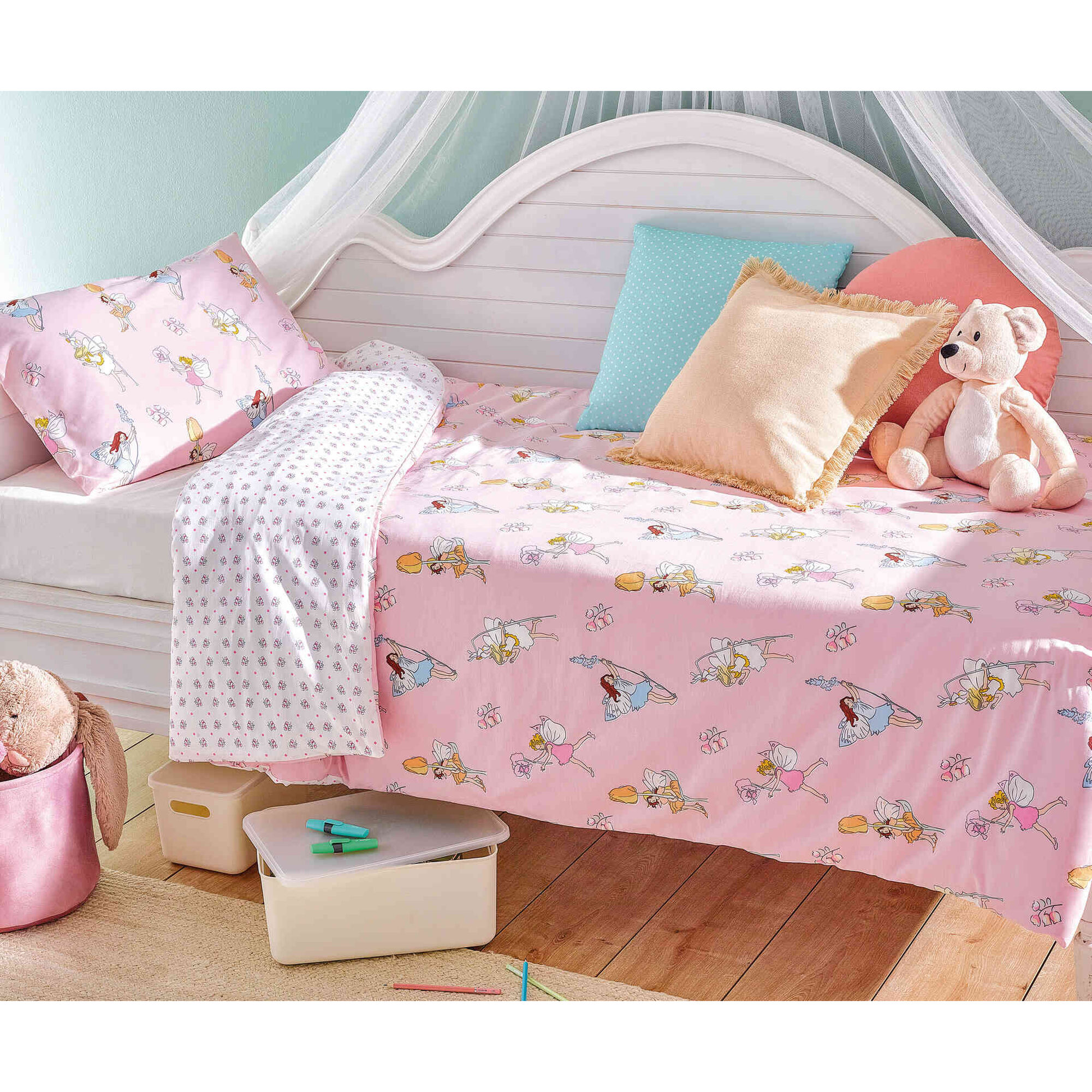 Caixa Arruma&ccedil;&atilde;o Pl&aacute;stico Branca