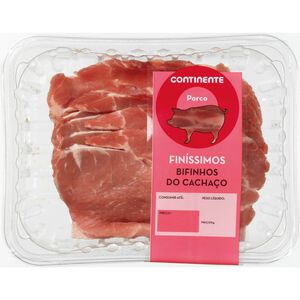 Bifinhos do Cachaço de Porco Finíssimos Continente