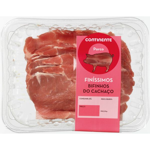 Bifinhos do Cachaço de Porco Finíssimos Continente