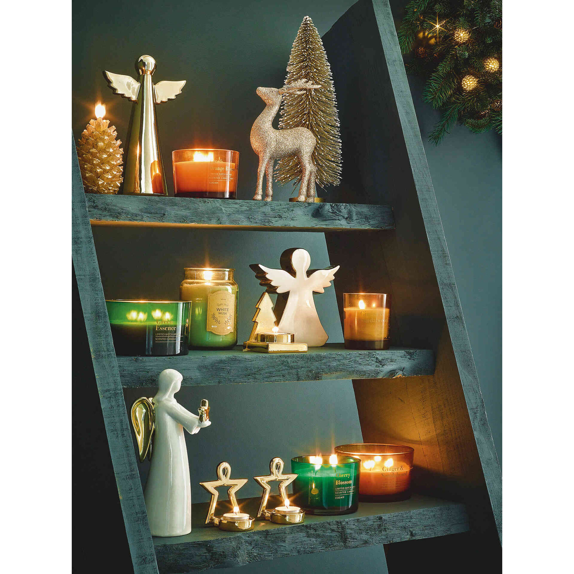 Vela em Copo 4 Pavios Green Essence