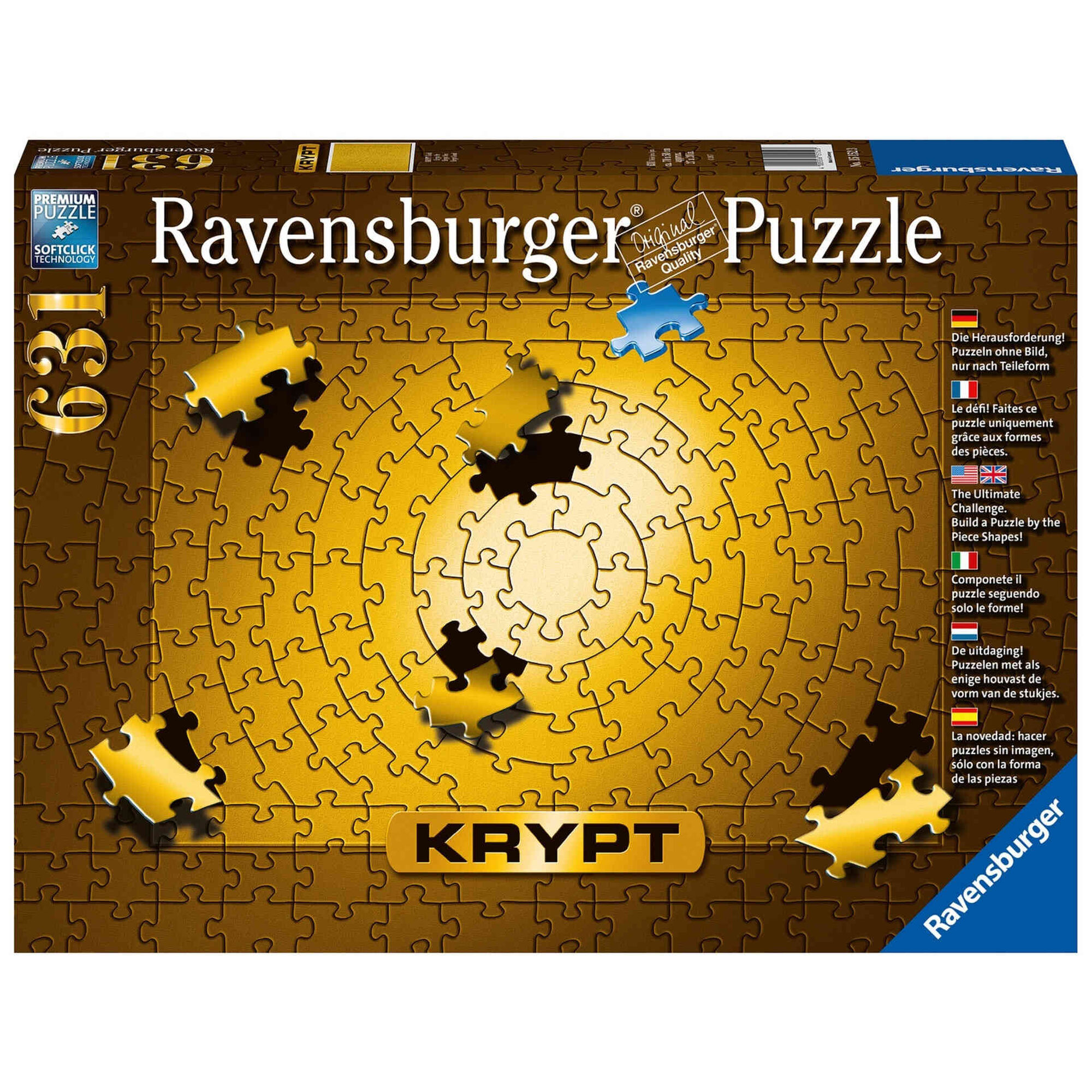 Puzzle Krypt Gold 631 Peças
