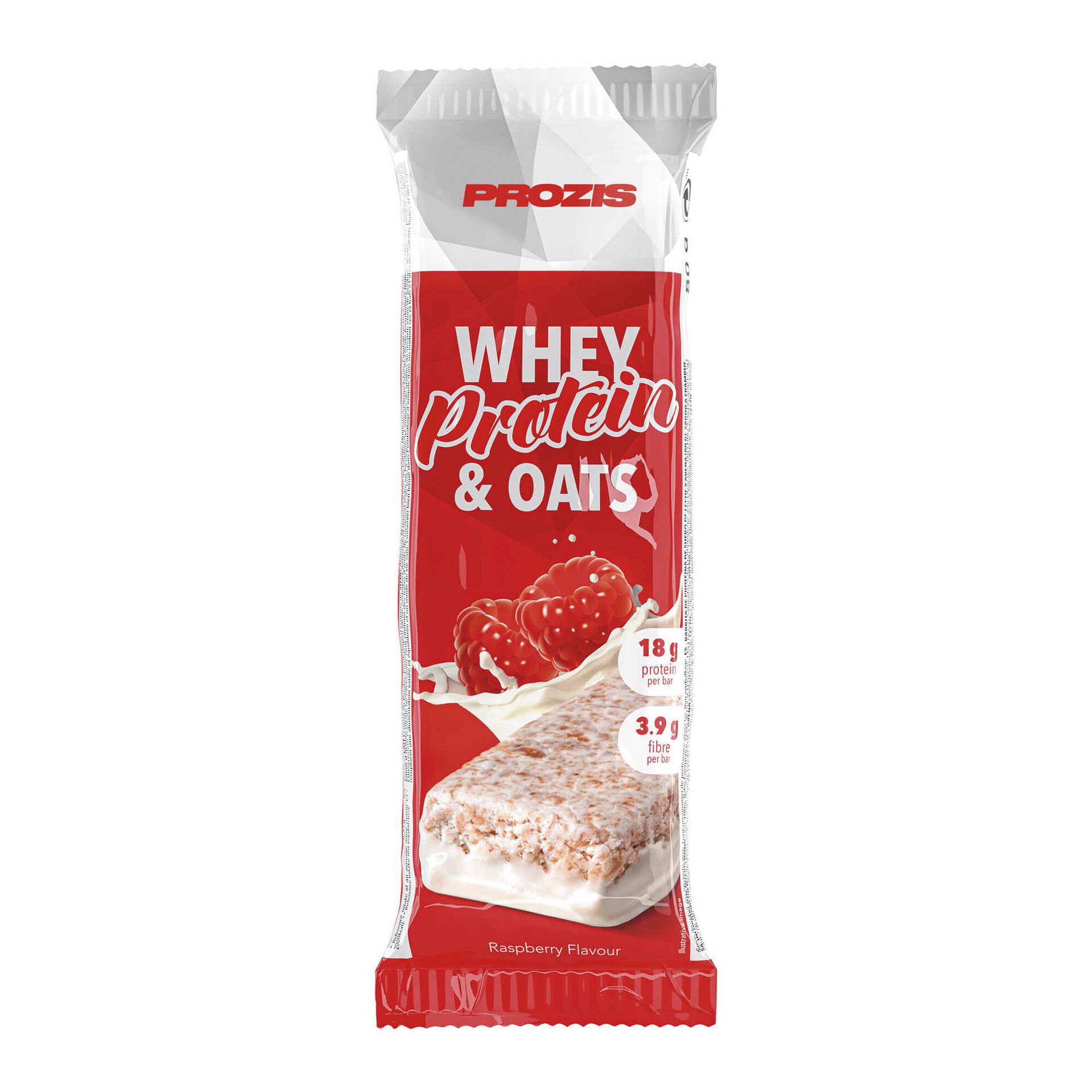 Barra Proteína Whey&Aveia Framboesa