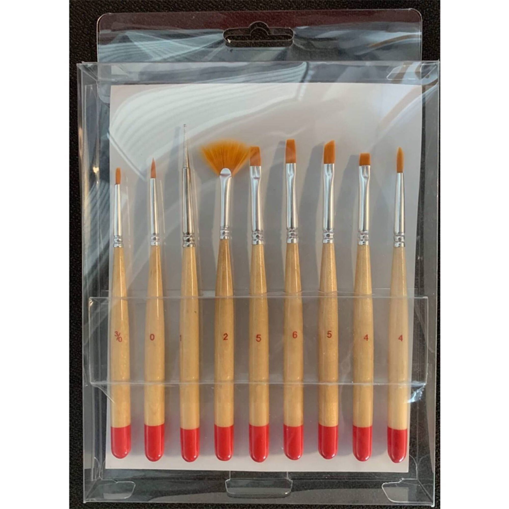 Pincéis Mini para Aguarela e Tempera