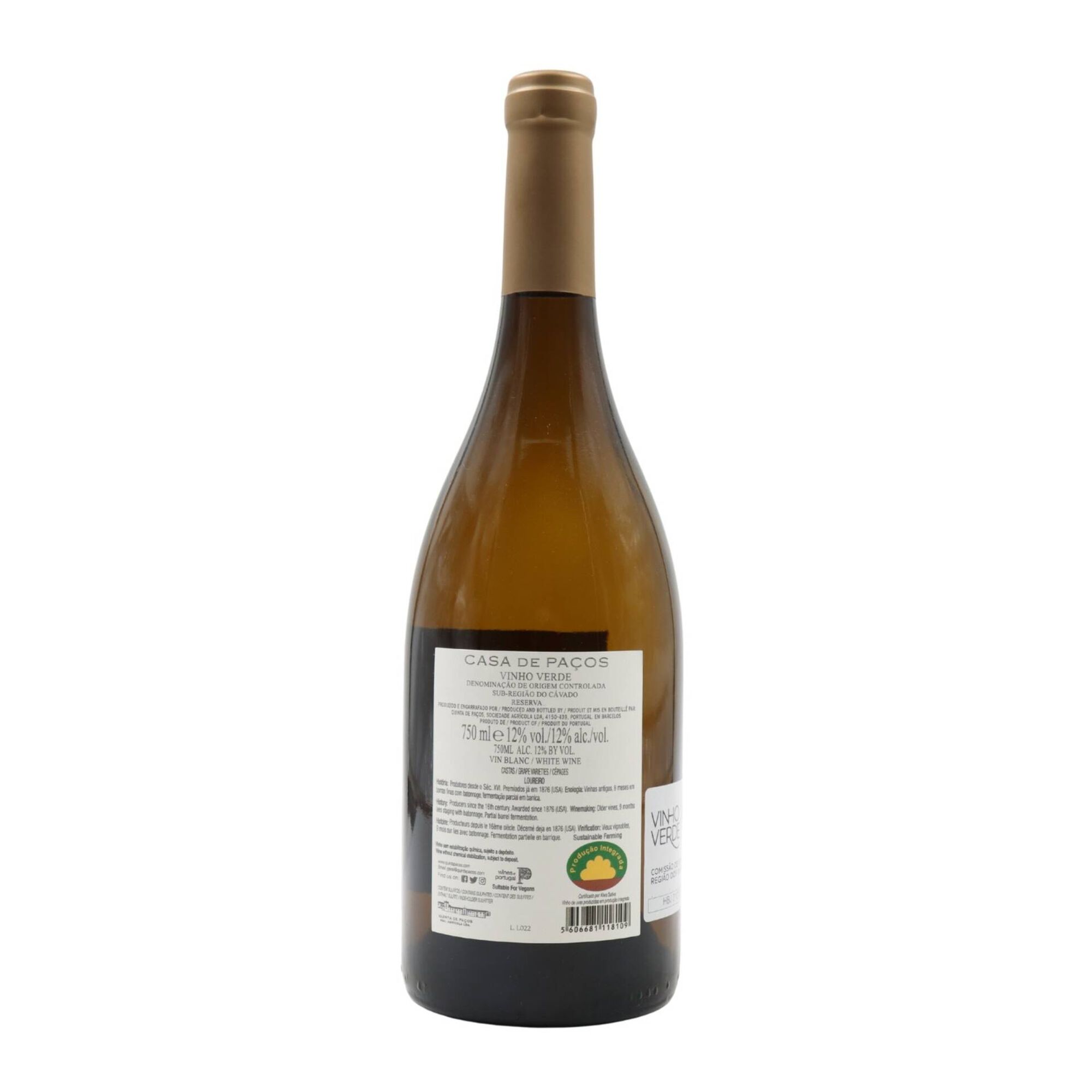 Casa De Pa&ccedil;os Loureiro Reserva Vinho Verde Branco